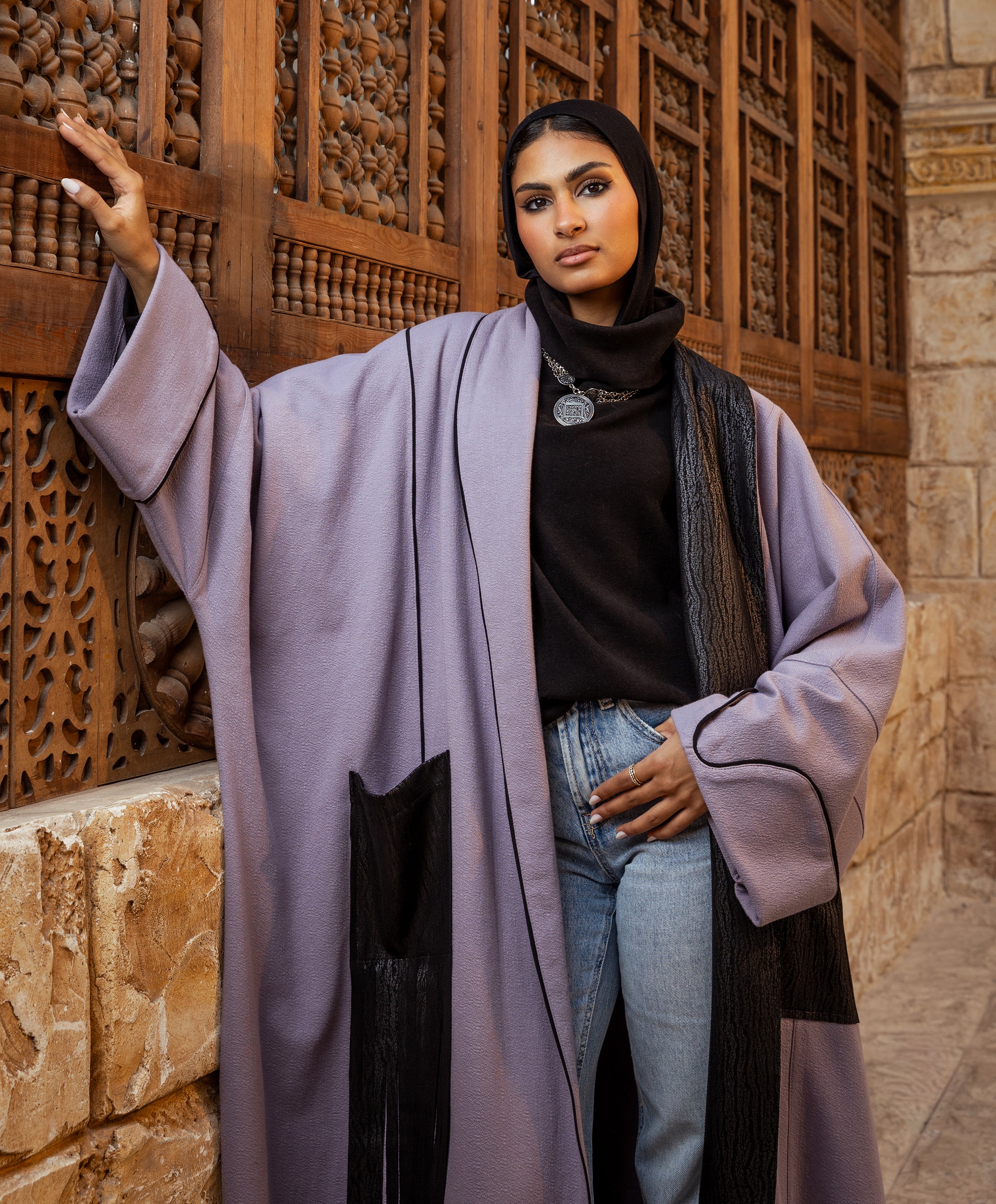 Aura Fringy Kaftan - Image 4