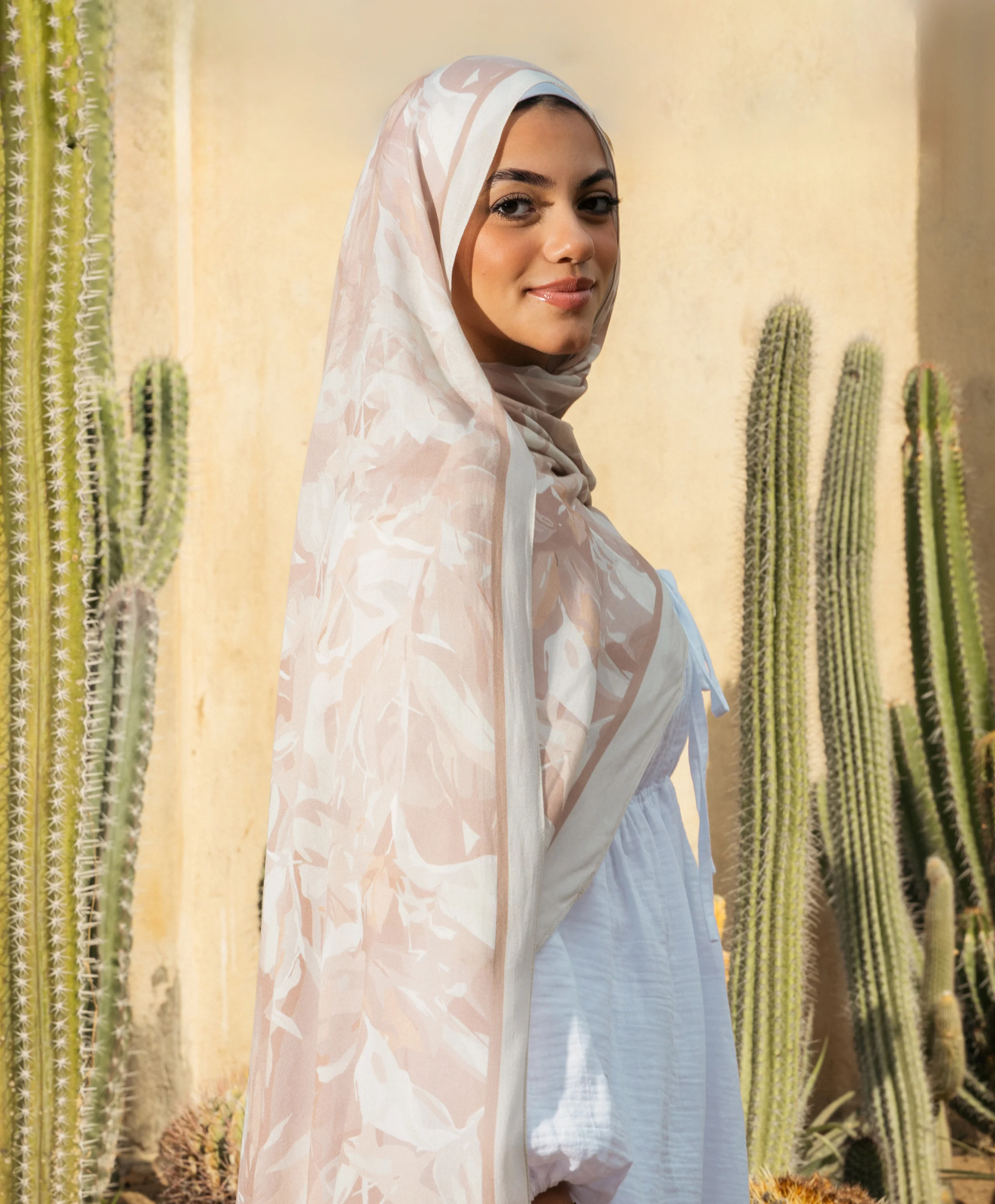 Blush Hues Modal Scarf - Image 2