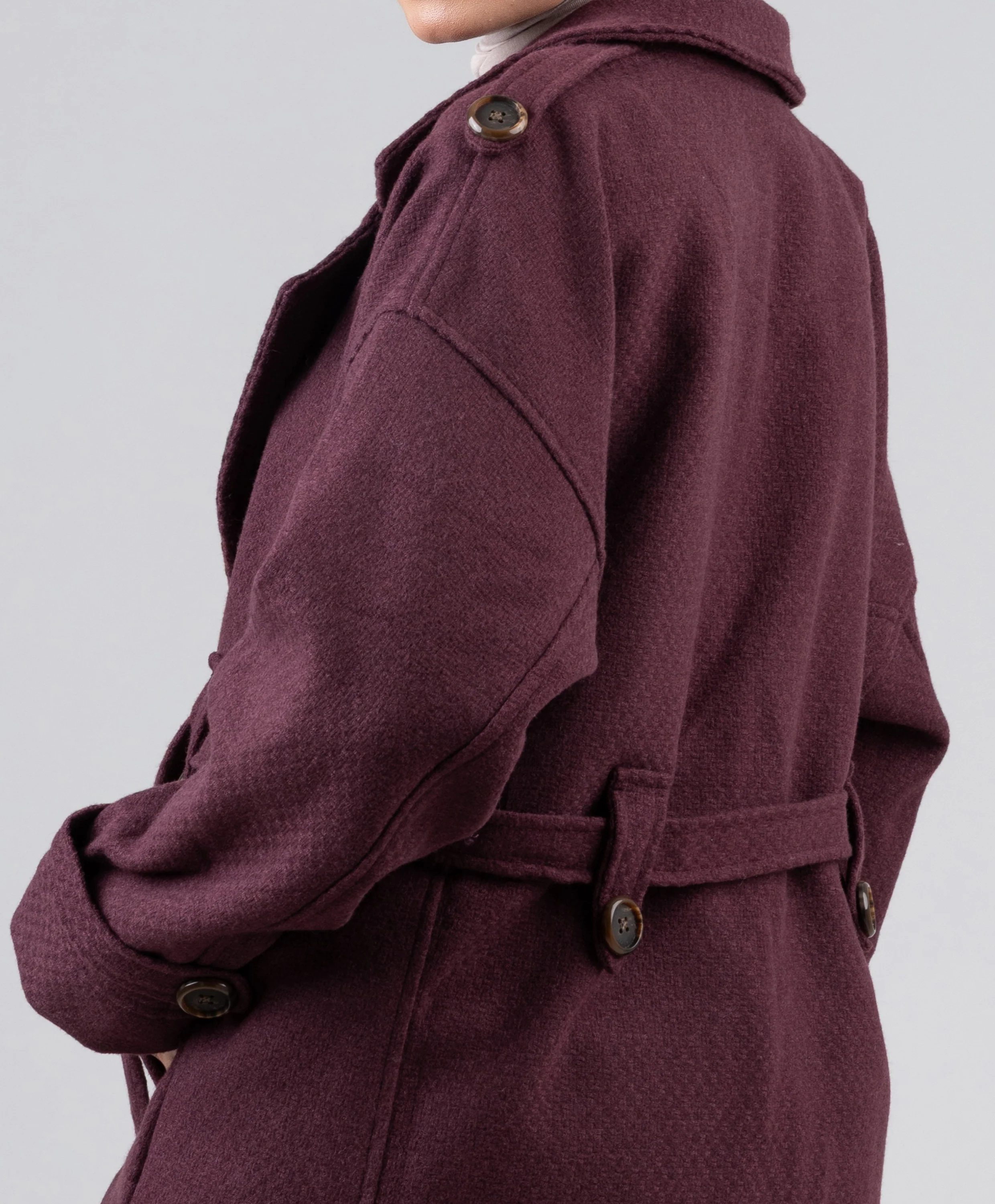 Boxy Fit Coat - Image 2