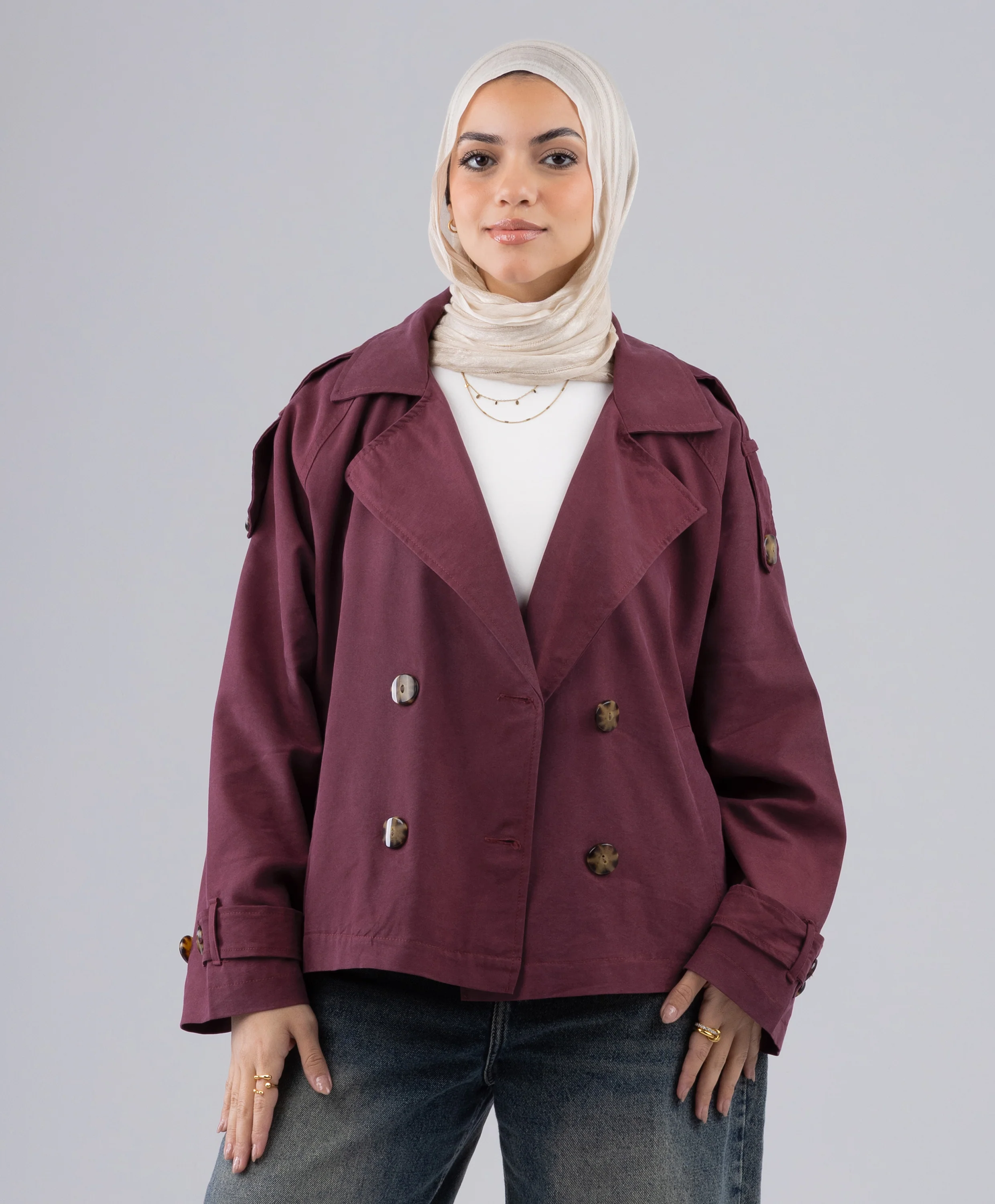 Buttoned Jacket - Image 4