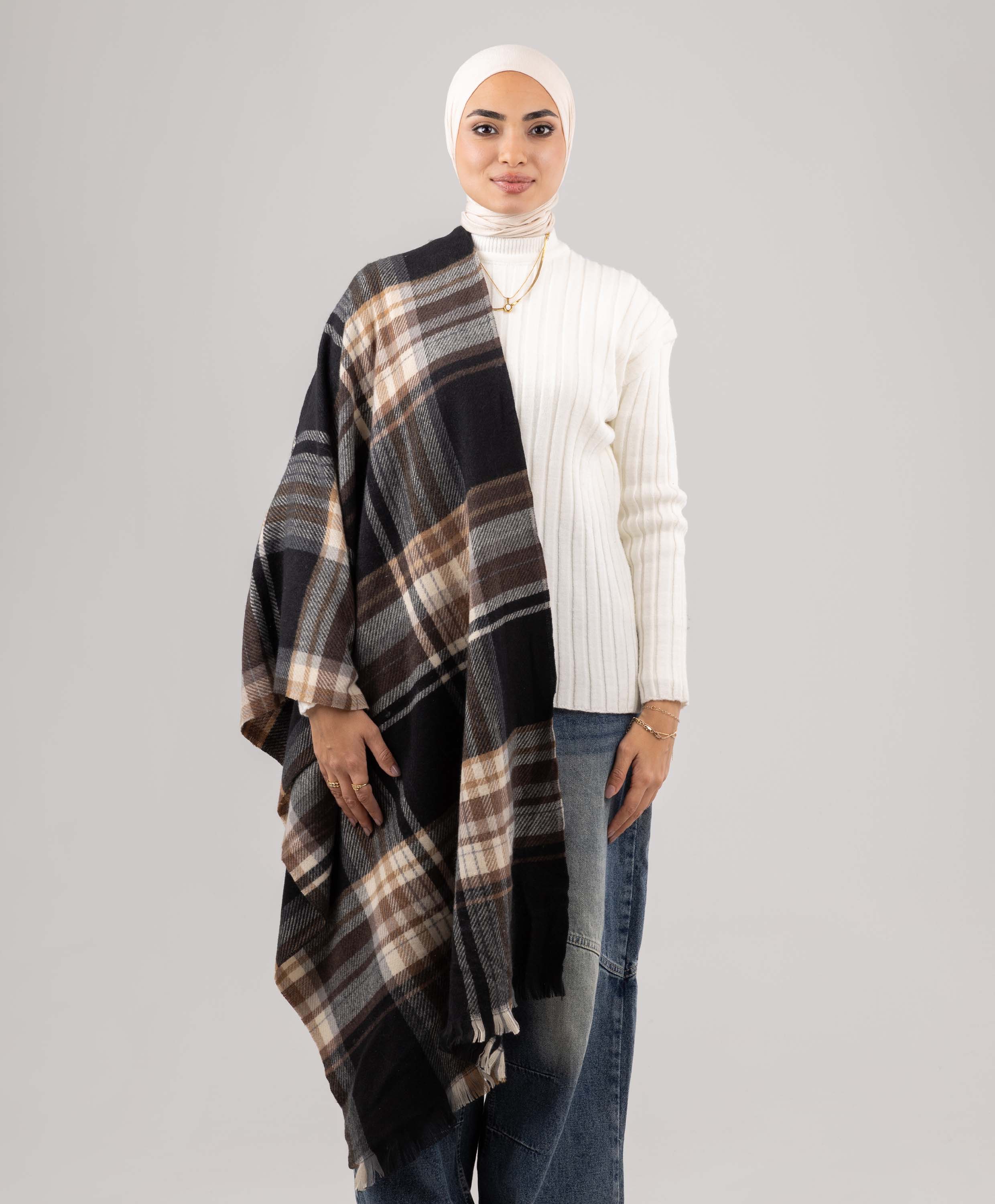 Candy Plaid Shawl - Image 6