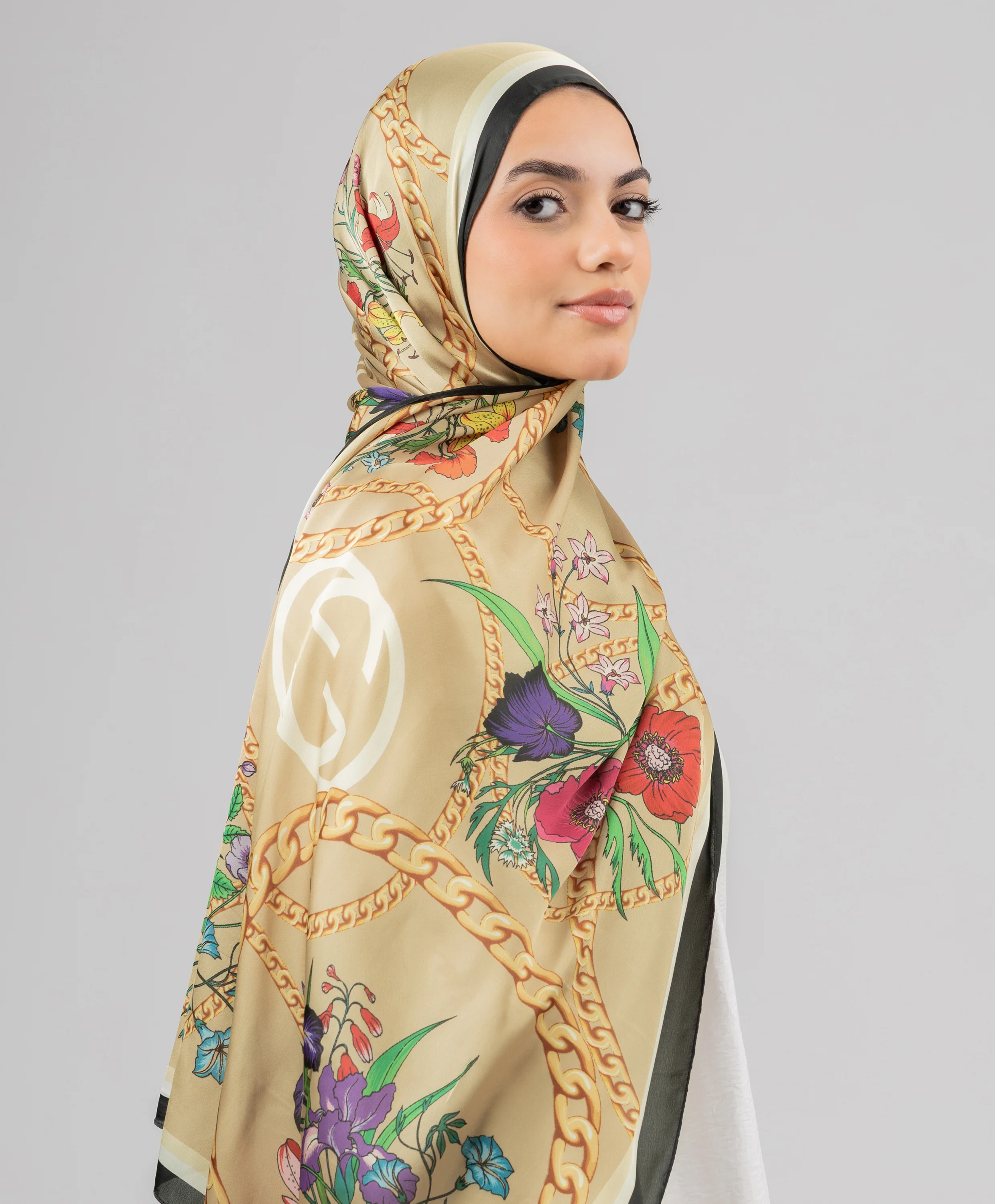 Chainscape Silk Scarf - Image 3
