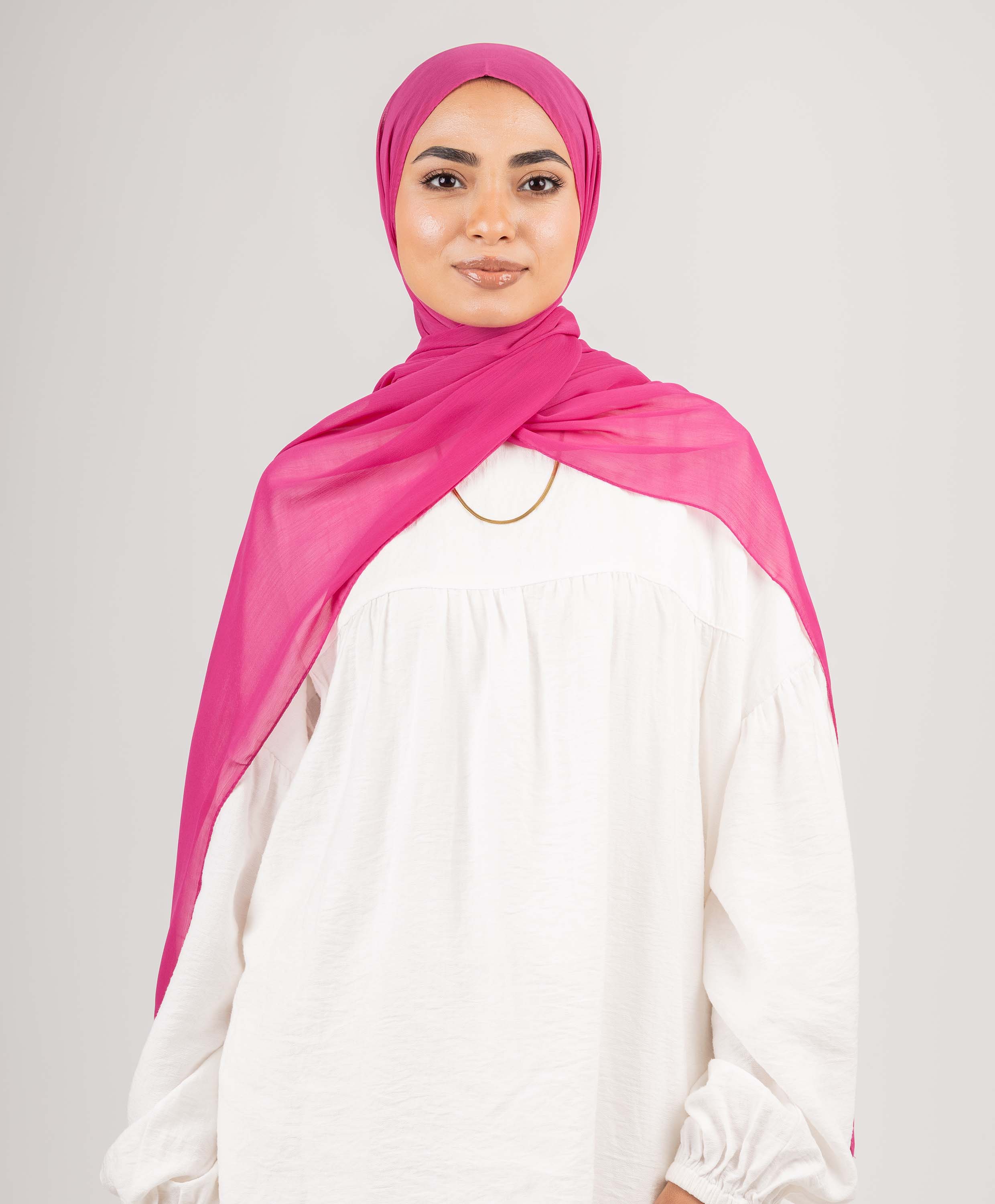 Chiffon Crinkle Scarf - Image 11