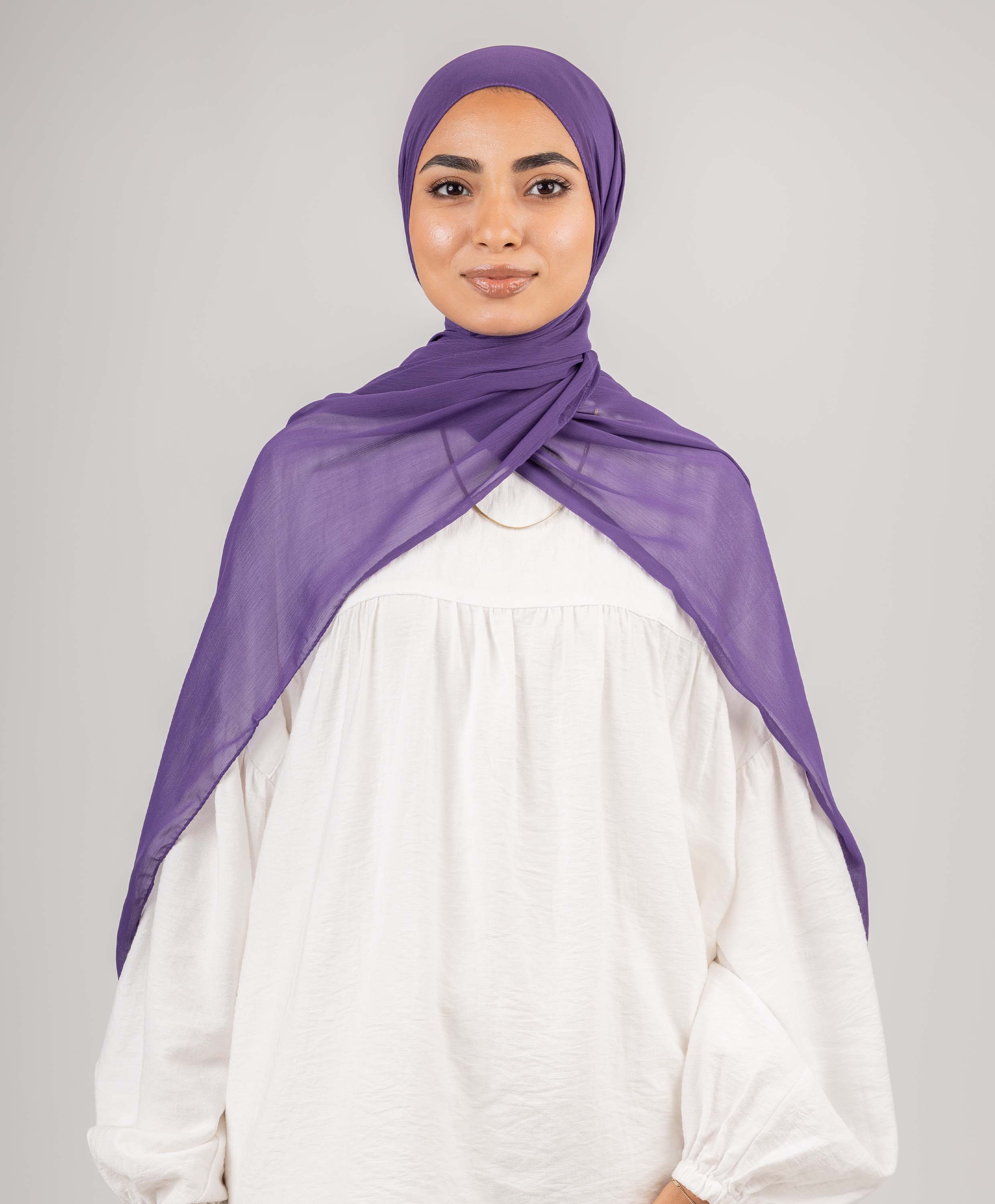 Chiffon Crinkle Scarf - Image 21