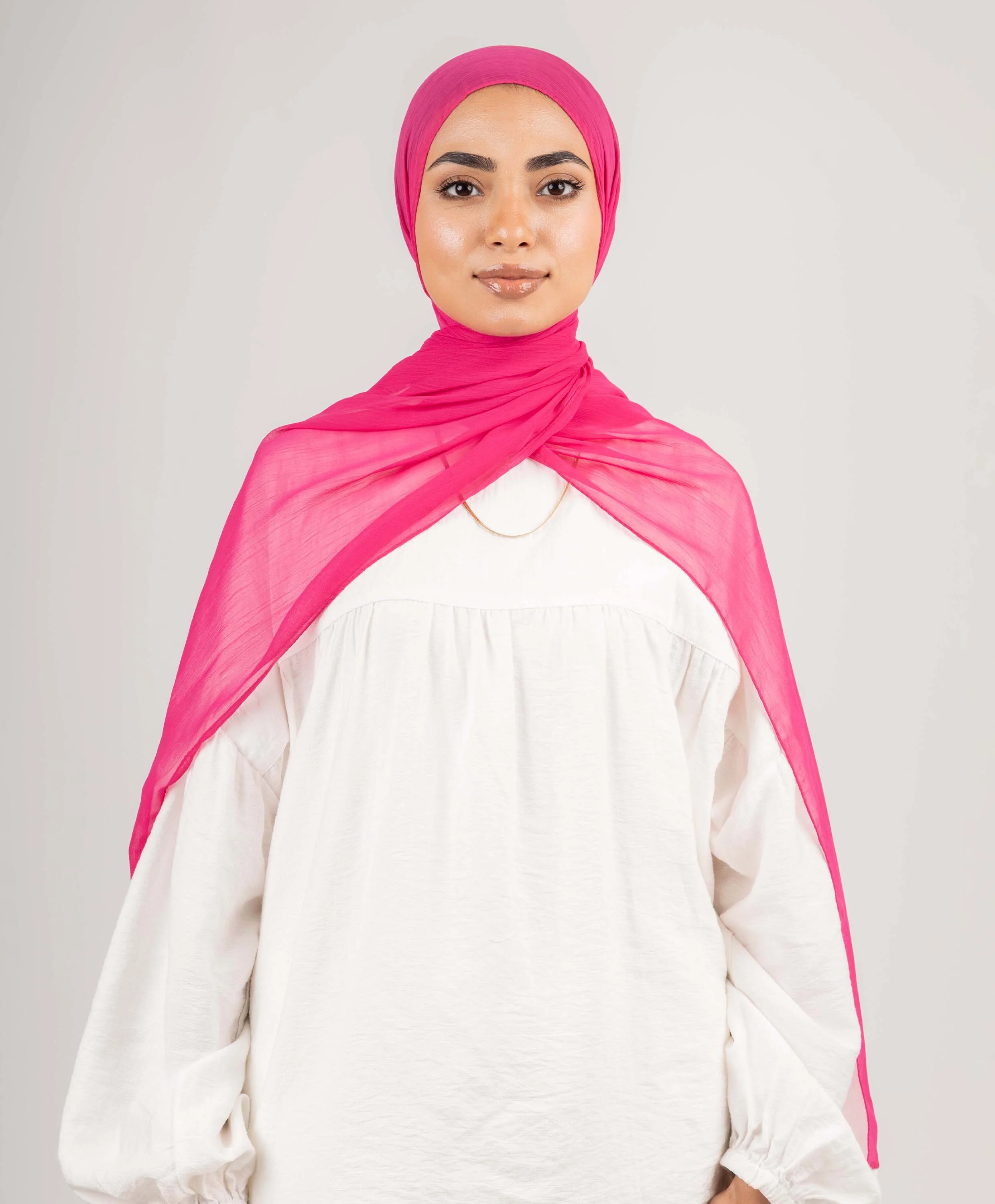 Chiffon Crinkle Scarf - Image 40
