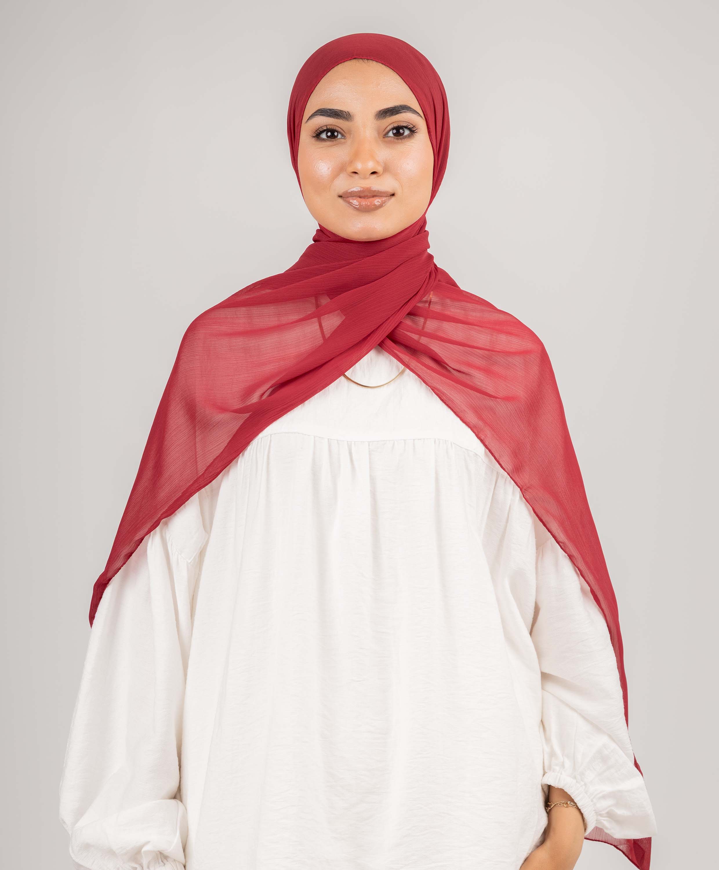 Chiffon Crinkle Scarf - Image 43