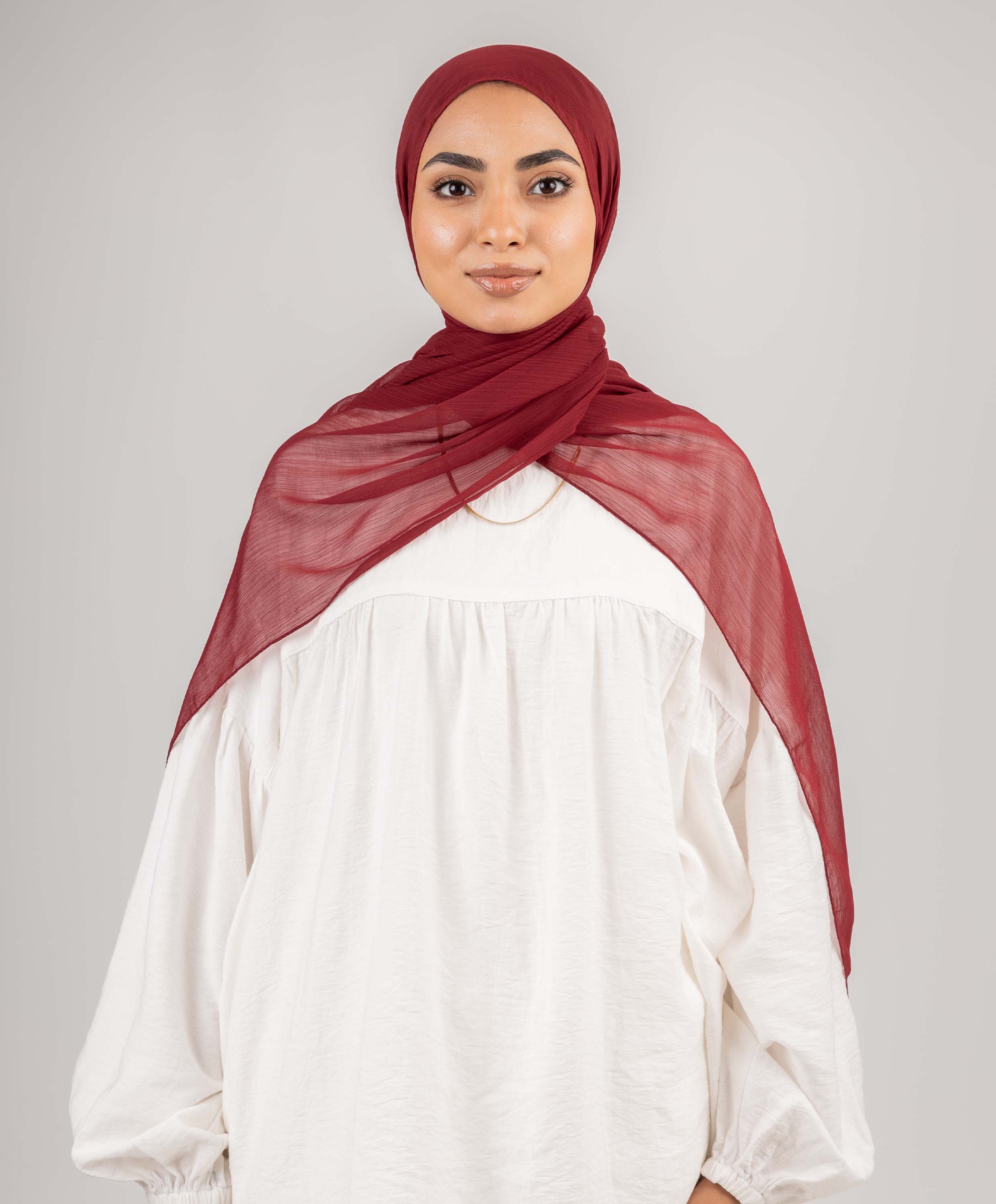 Chiffon Crinkle Scarf - Image 44