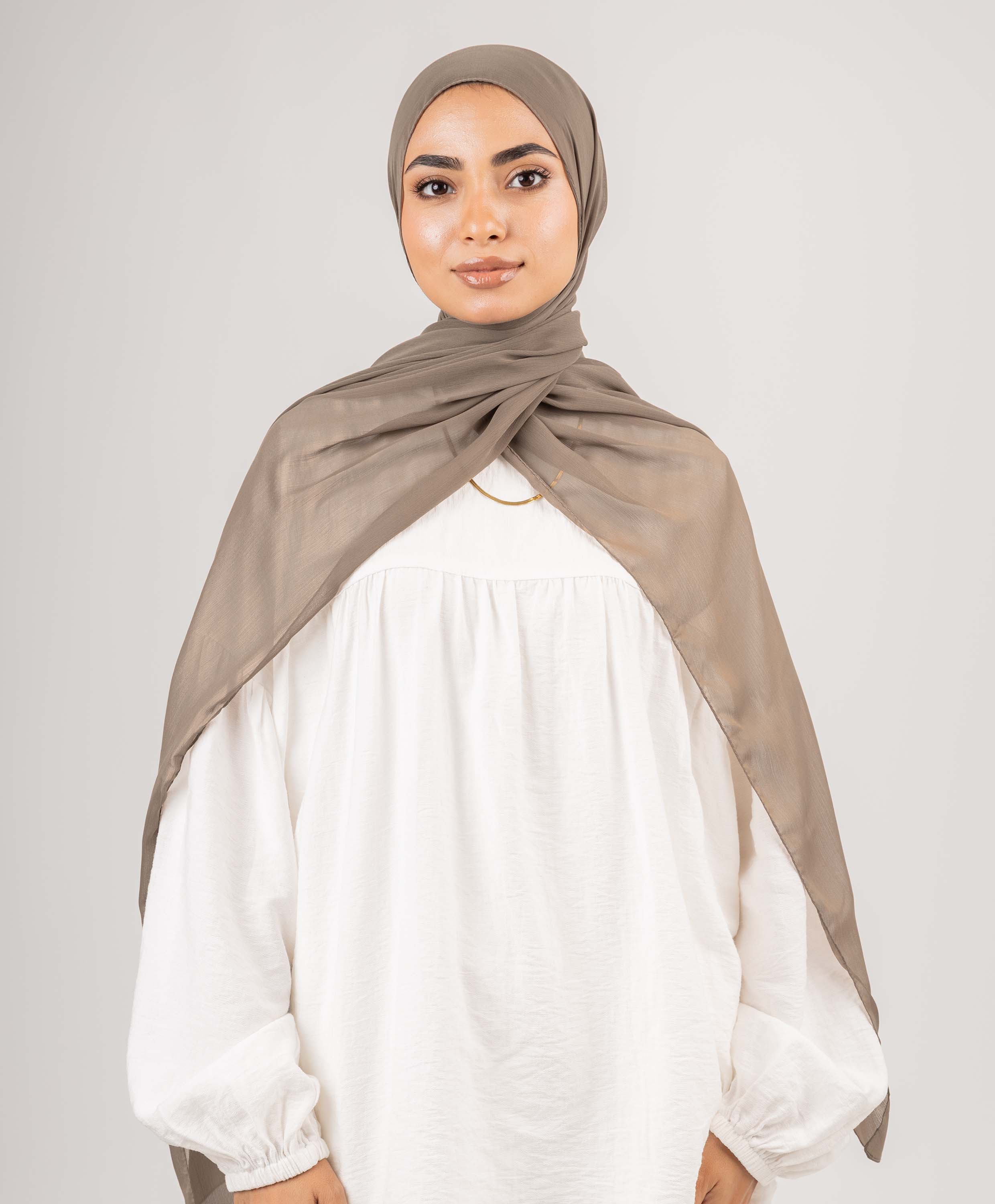 Chiffon Crinkle Scarf - Image 46