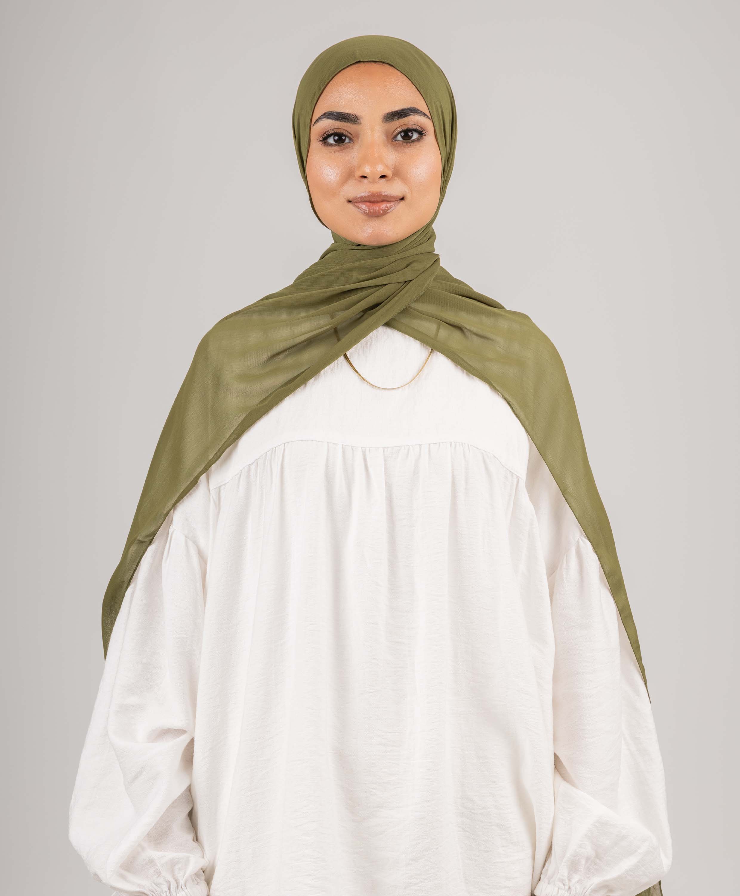 Chiffon Crinkle Scarf - Image 55