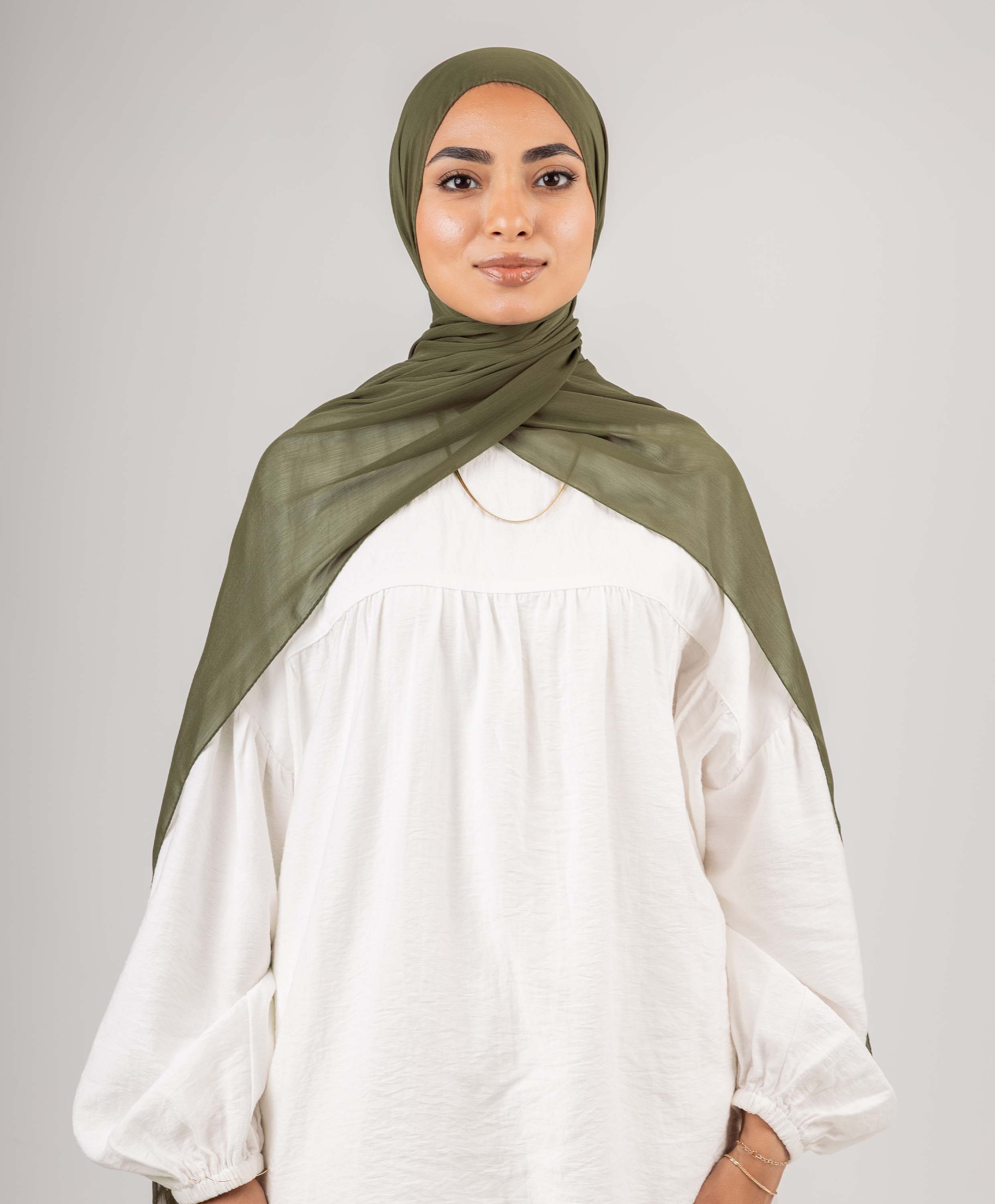Chiffon Crinkle Scarf - Image 56