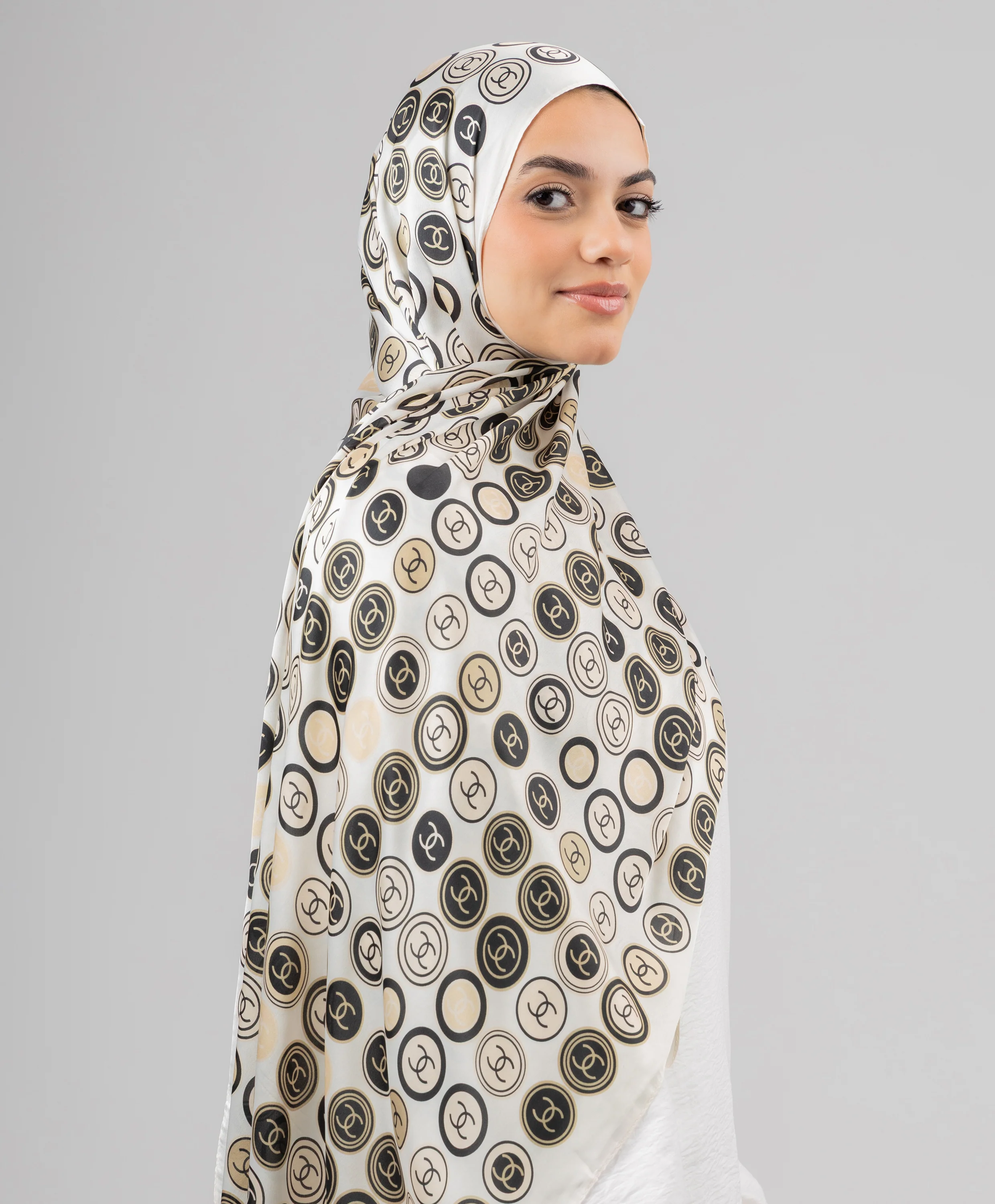 Classic Silk Scarf - Image 3