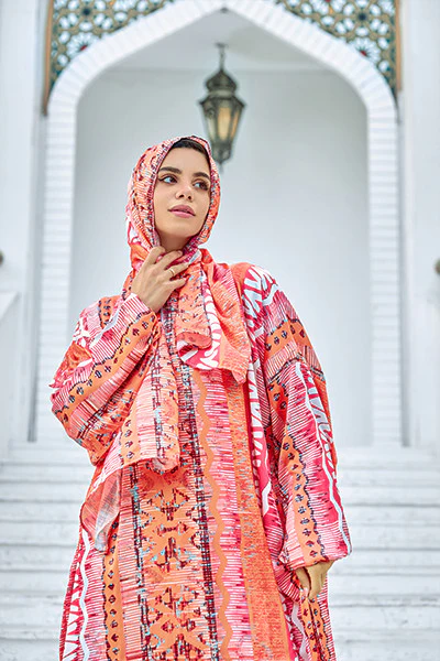 Colorful Satin Isdal - Image 2