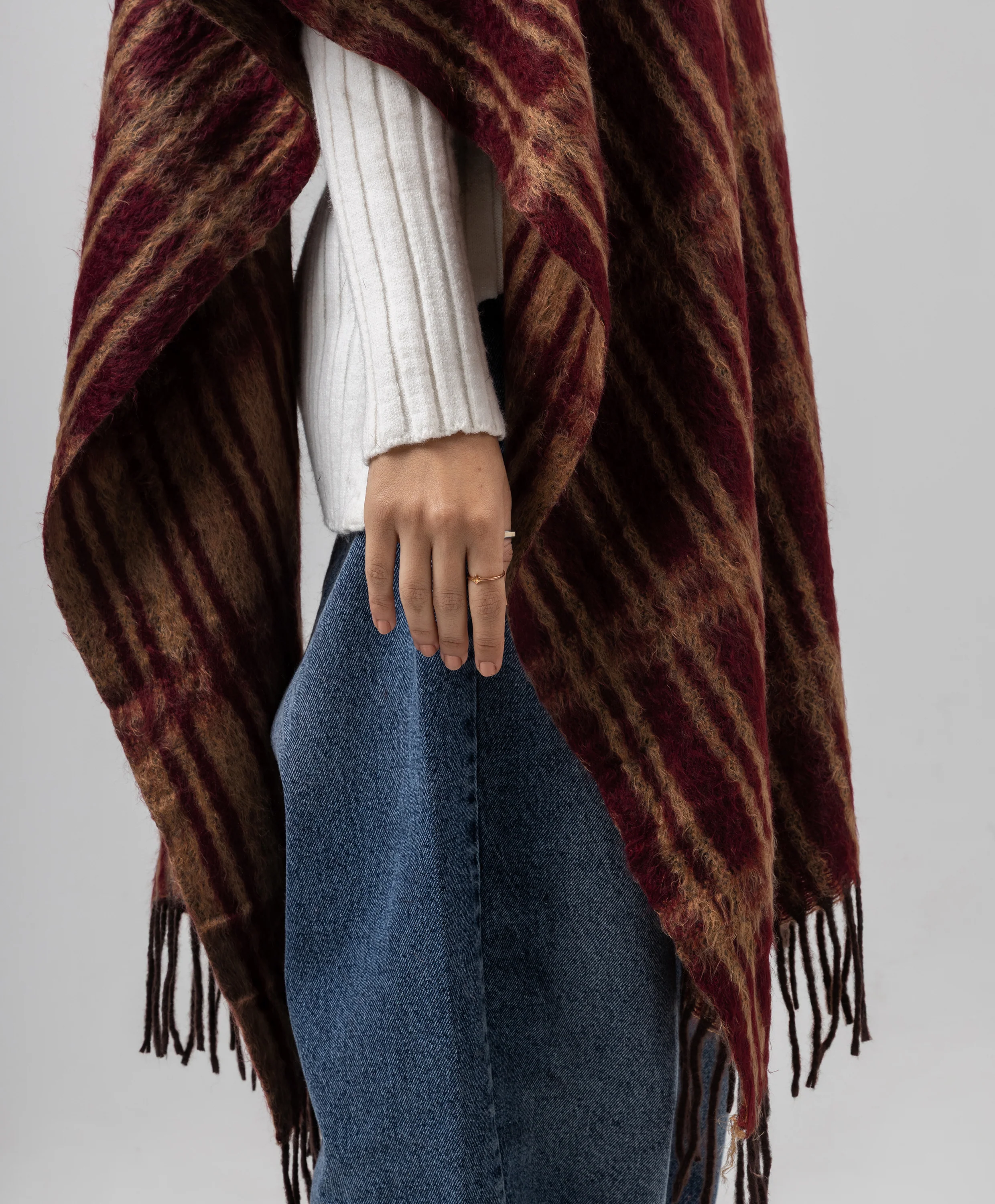 Comfort Plaid Shawl - Image 2