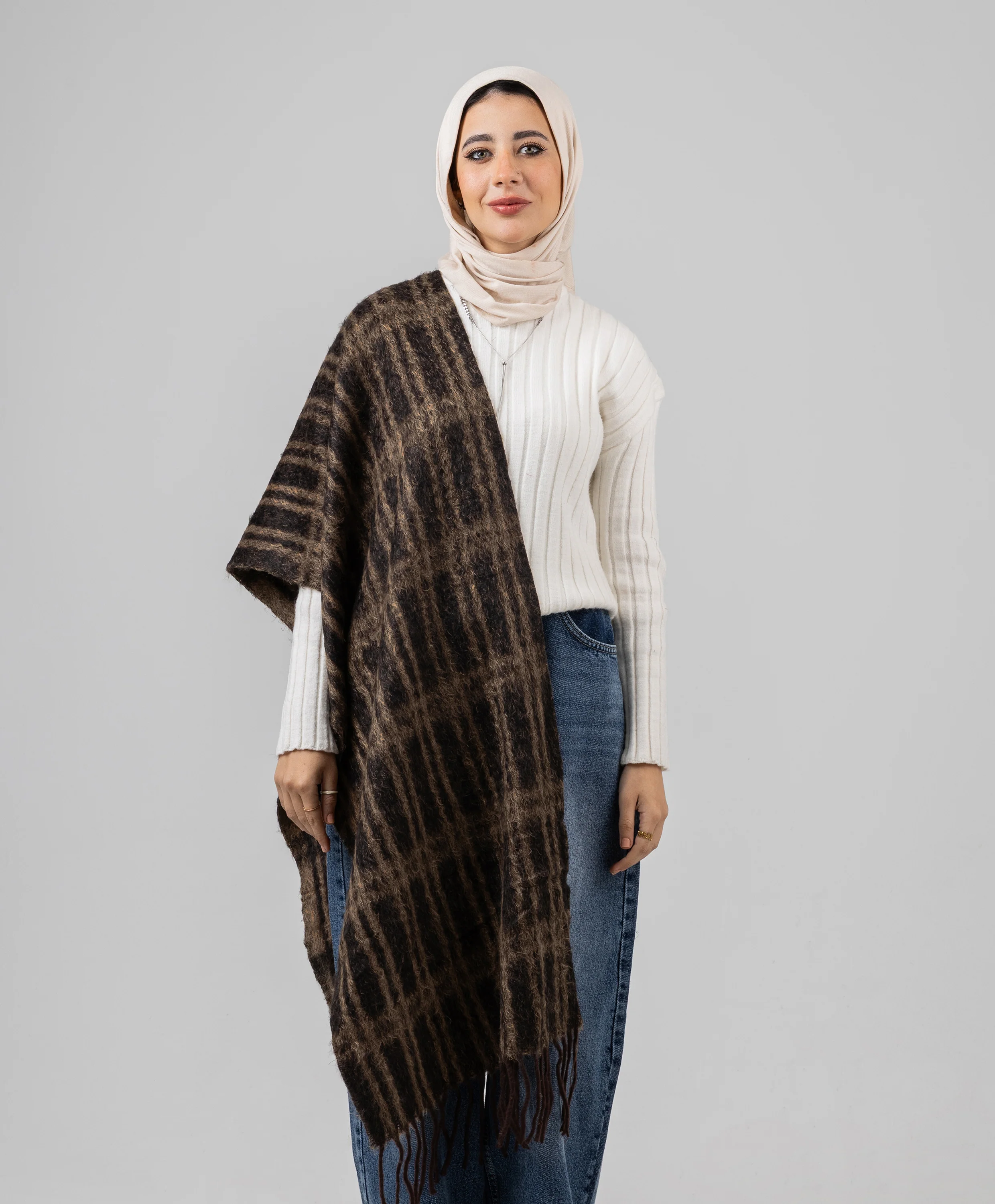 Comfort Plaid Shawl - Image 7