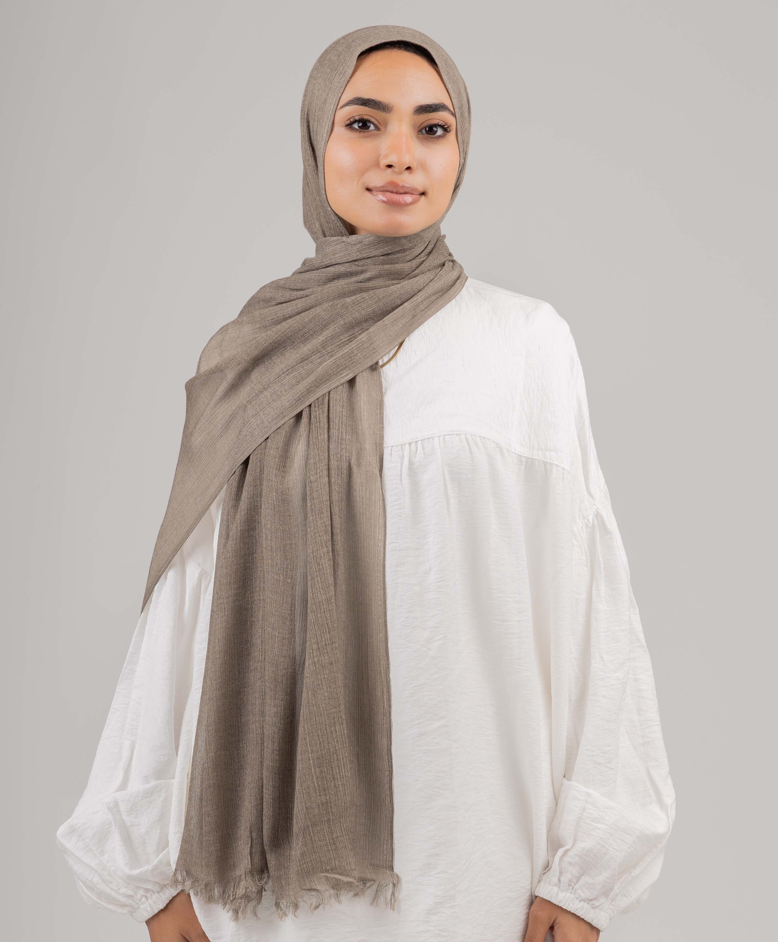 Cozy Marble Linen Scarf - Image 18