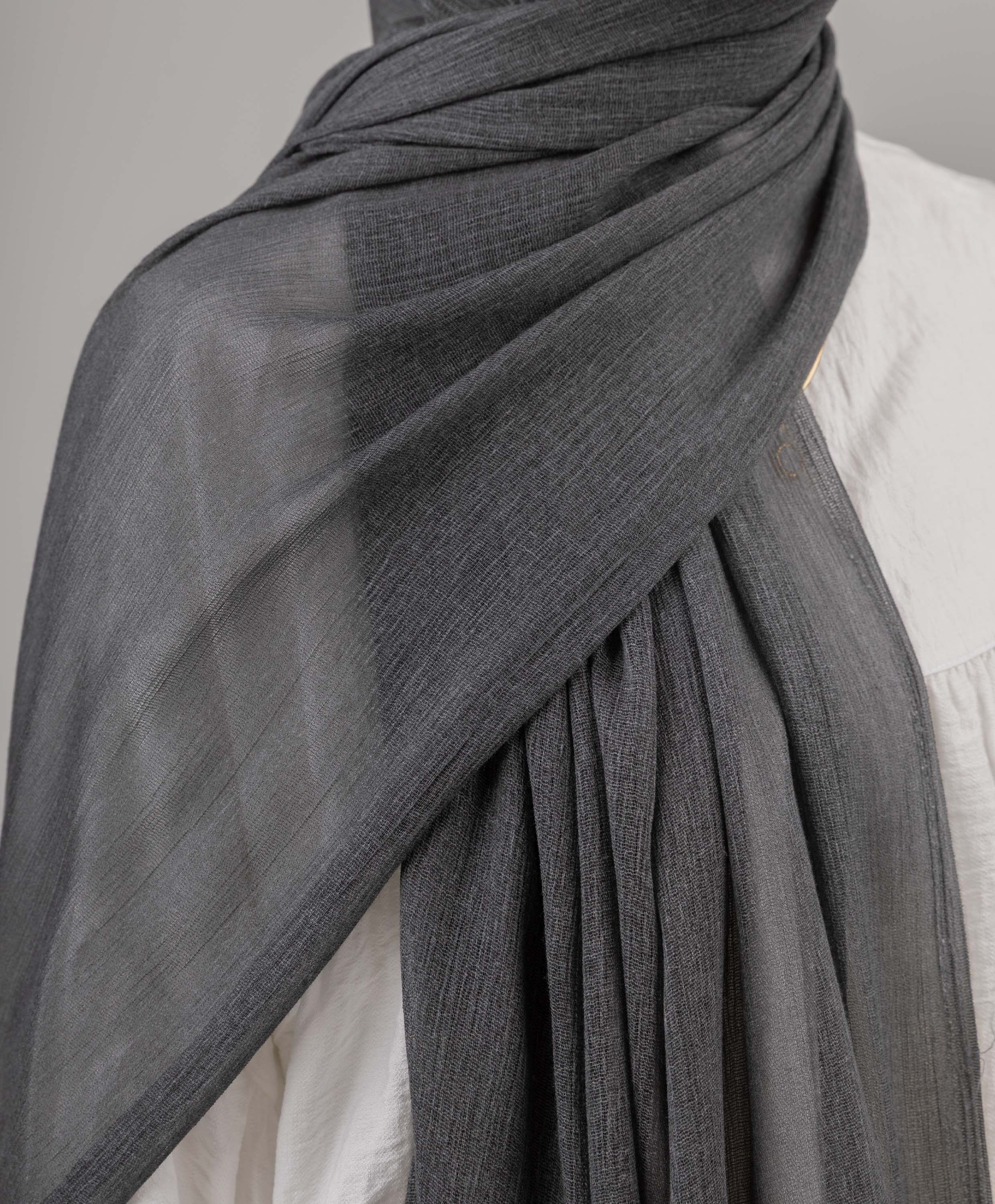 Cozy Marble Linen Scarf - Image 2