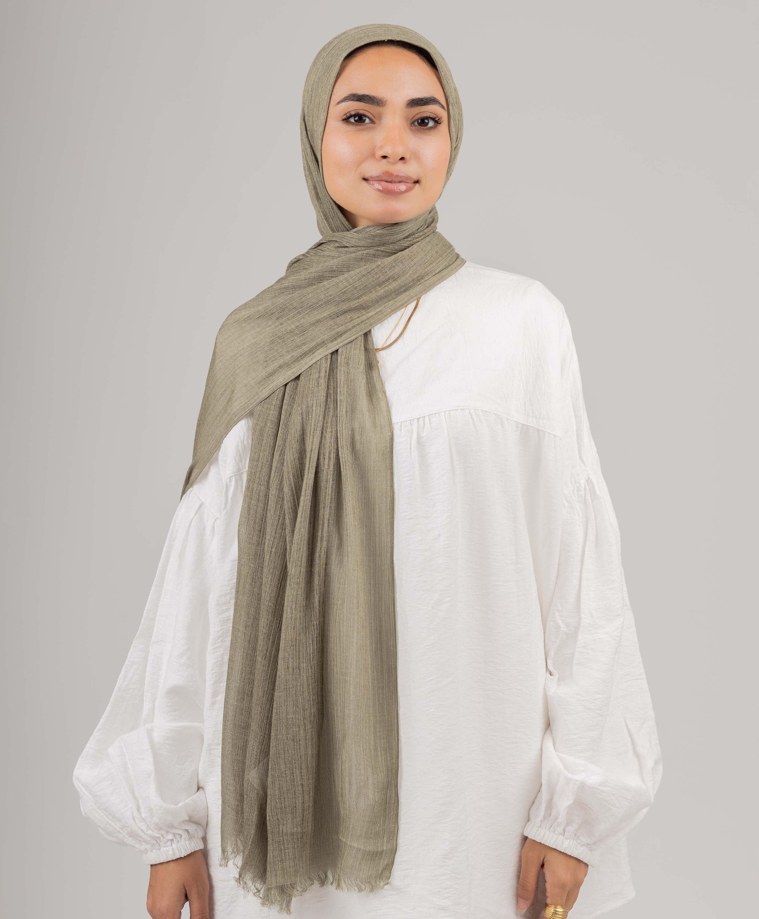 Cozy Marble Linen Scarf - Image 22