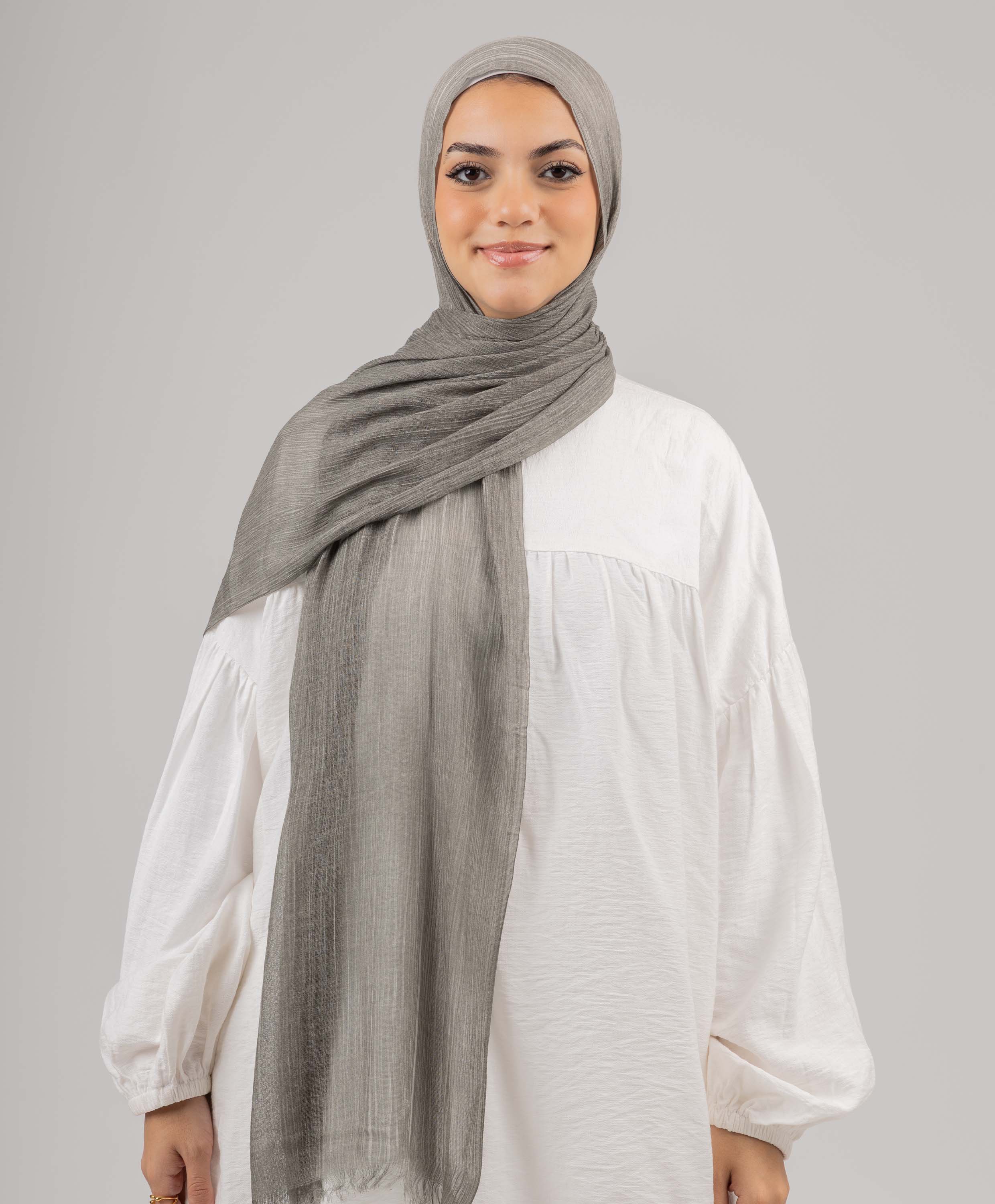 Cozy Marble Linen Scarf - Image 4