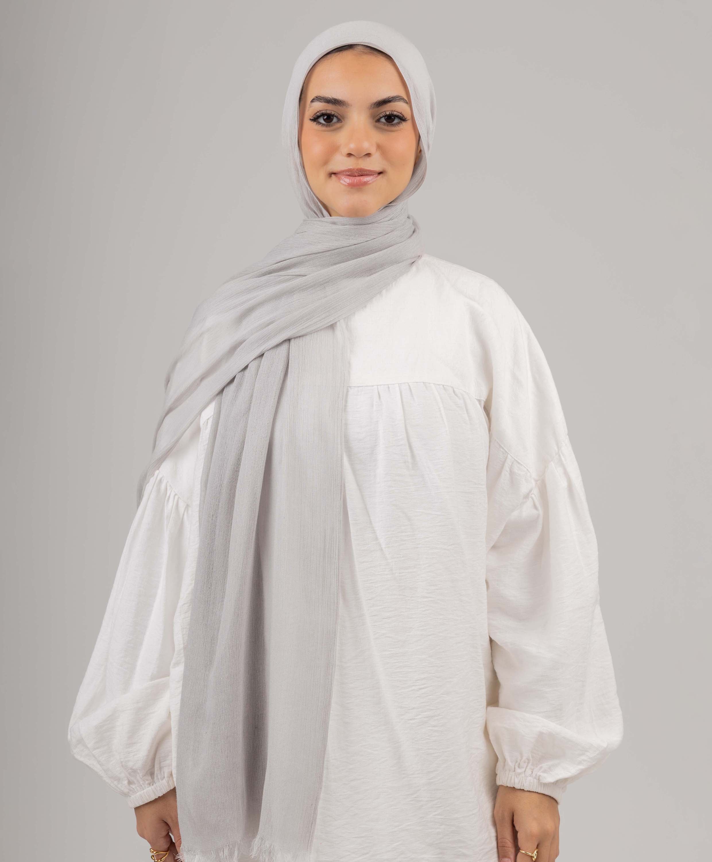 Cozy Marble Linen Scarf - Image 9