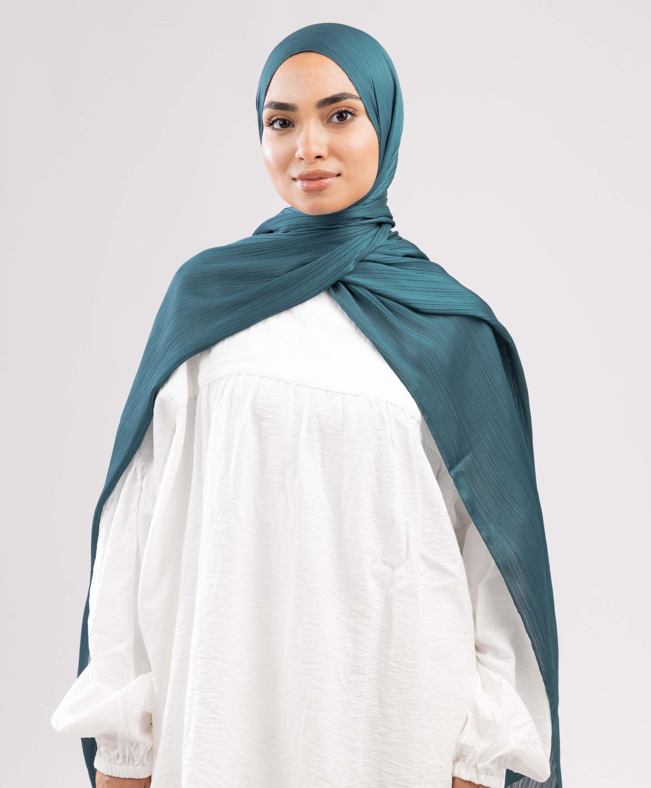 Crinkle Elegant Scarf - Image 17