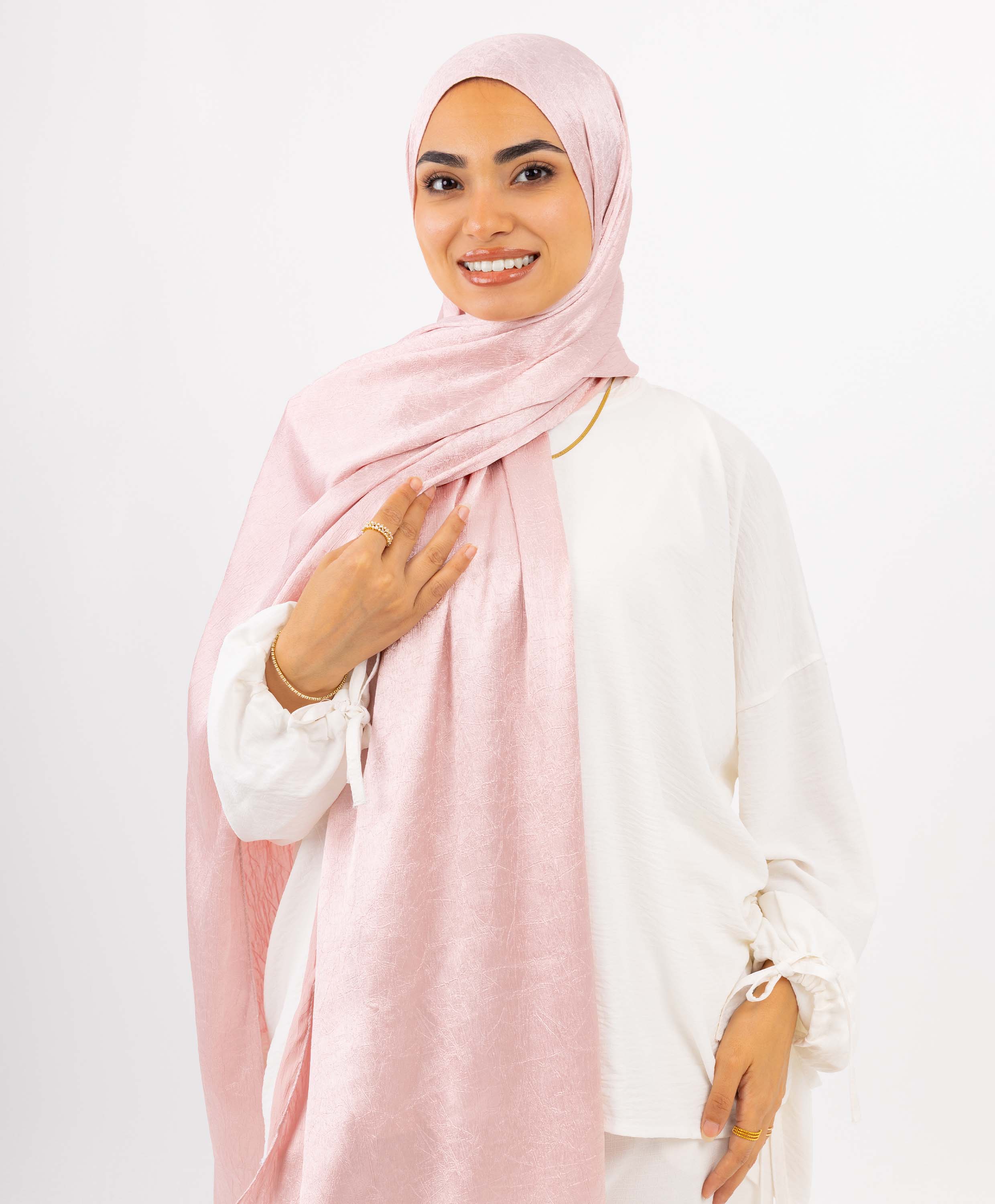 Crushed Satin Scarf - Image 14