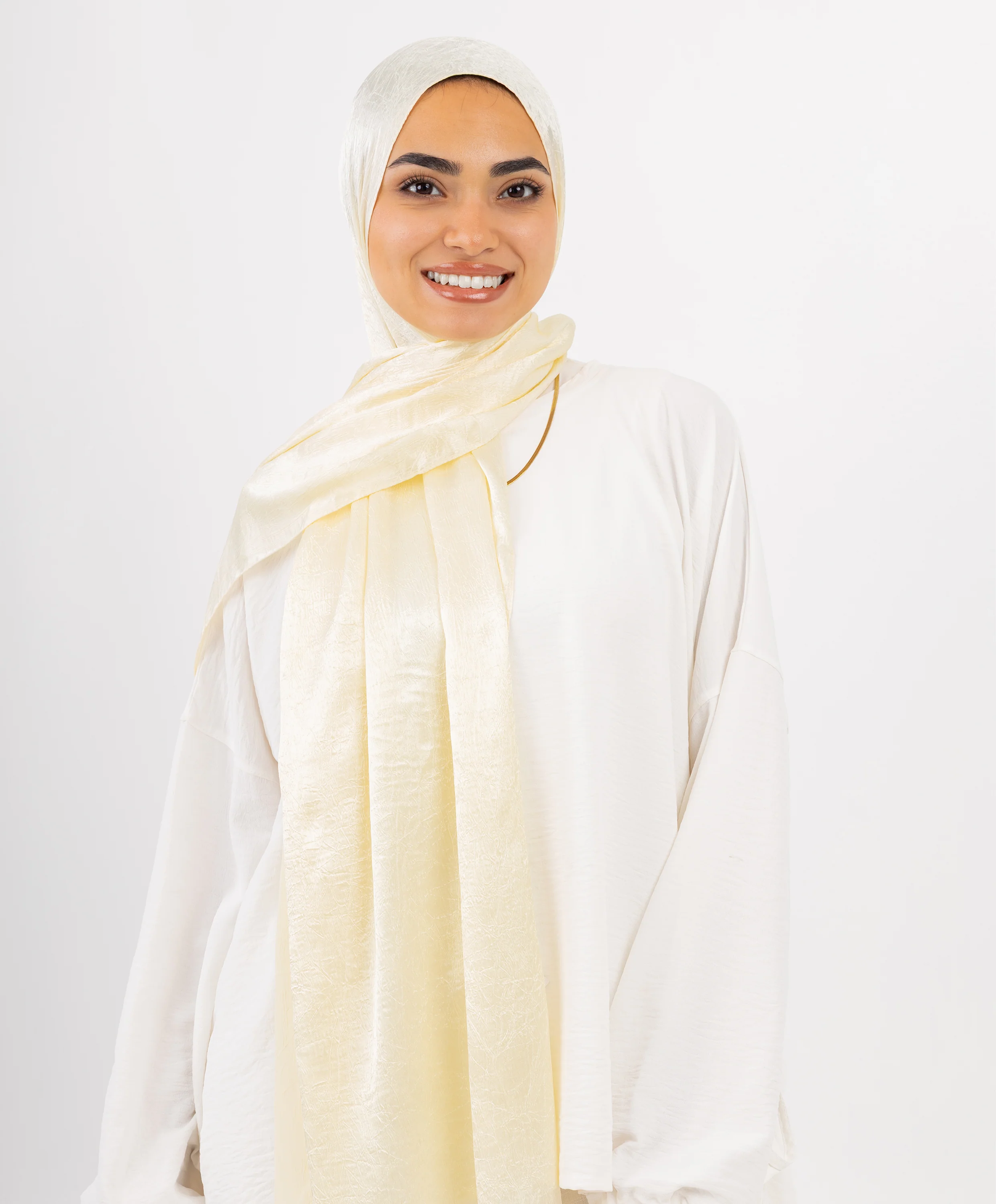Crushed Satin Scarf - Image 7