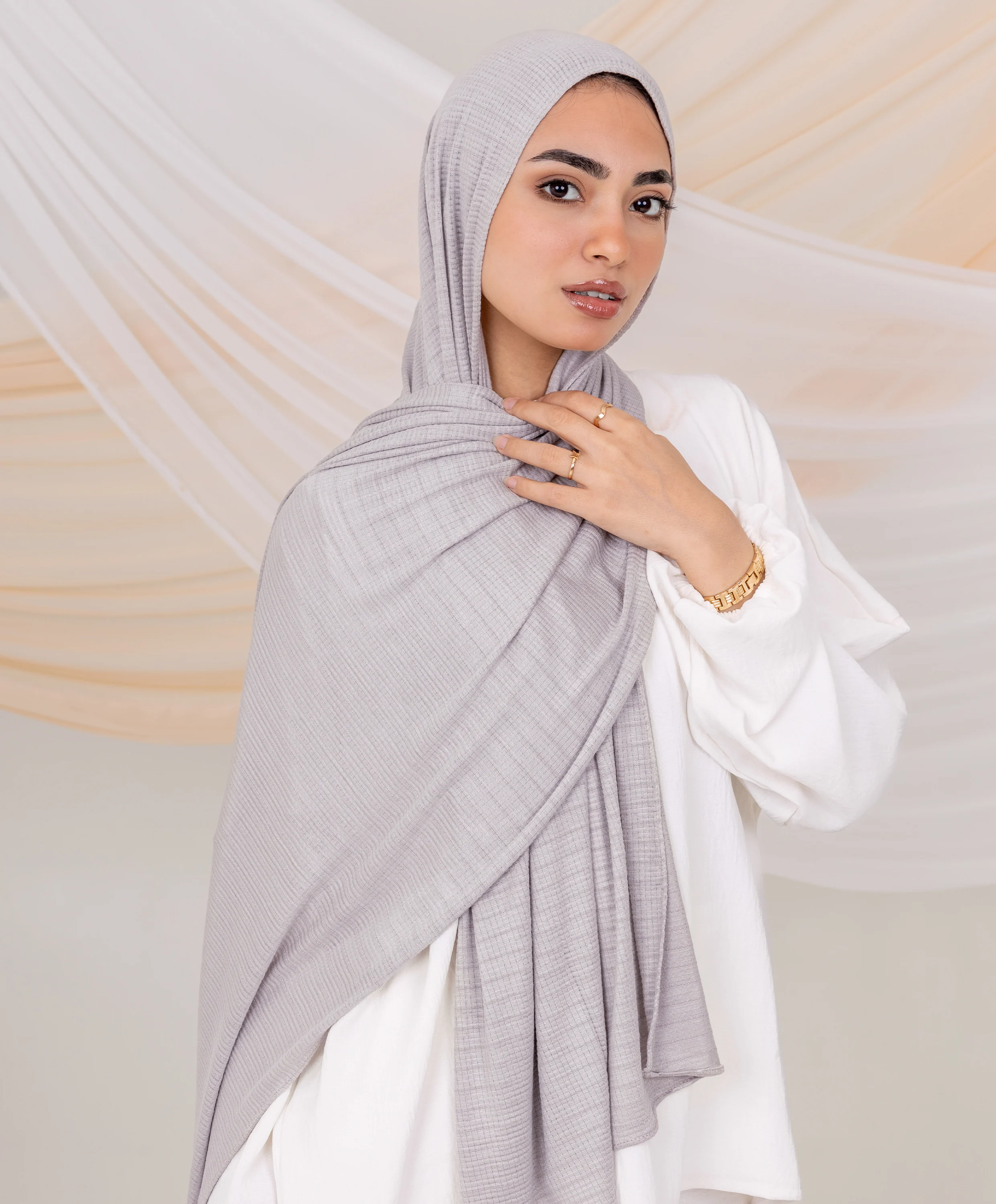 Cubed Lycra Scarf - Image 11