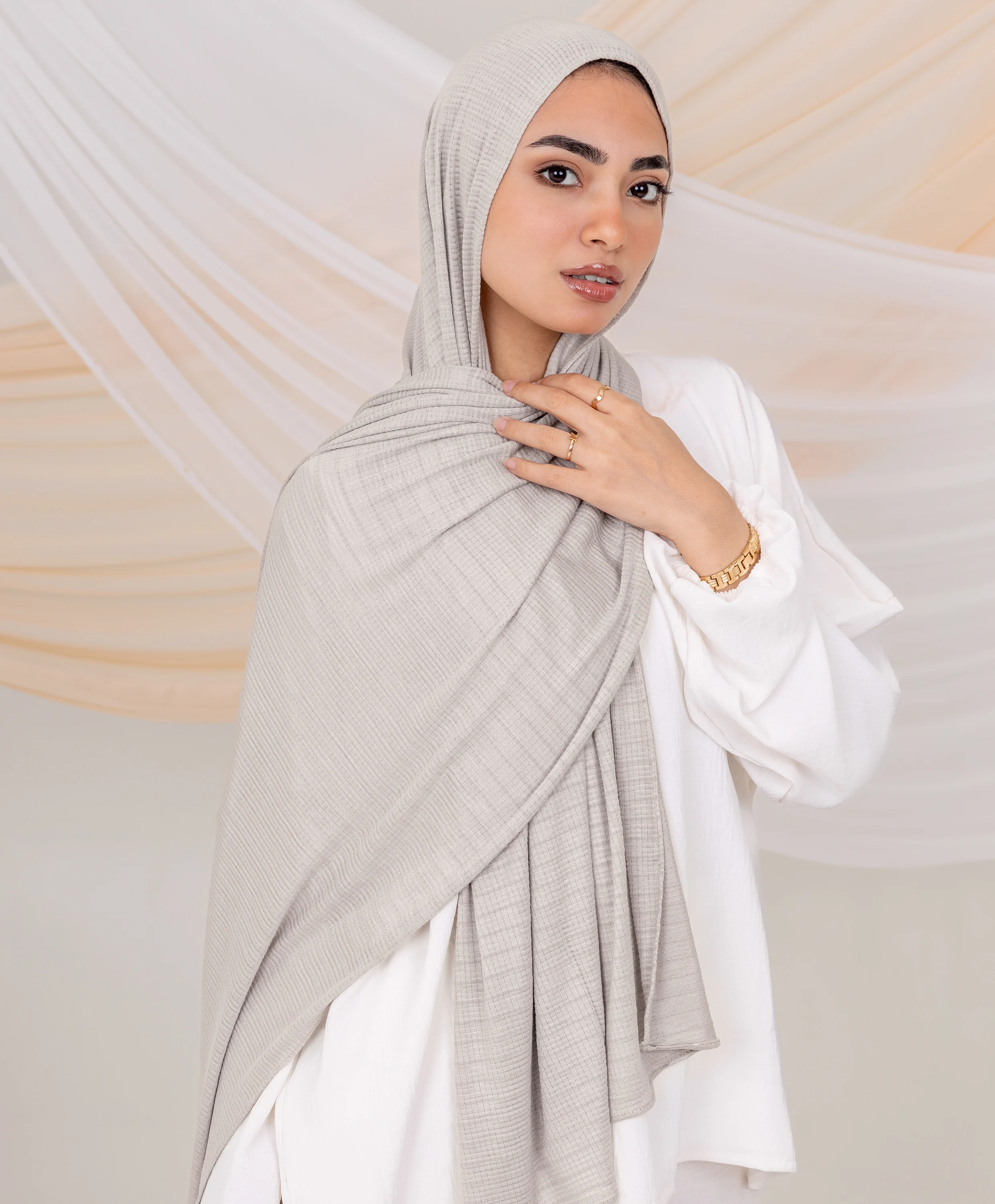 Cubed Lycra Scarf - Image 12