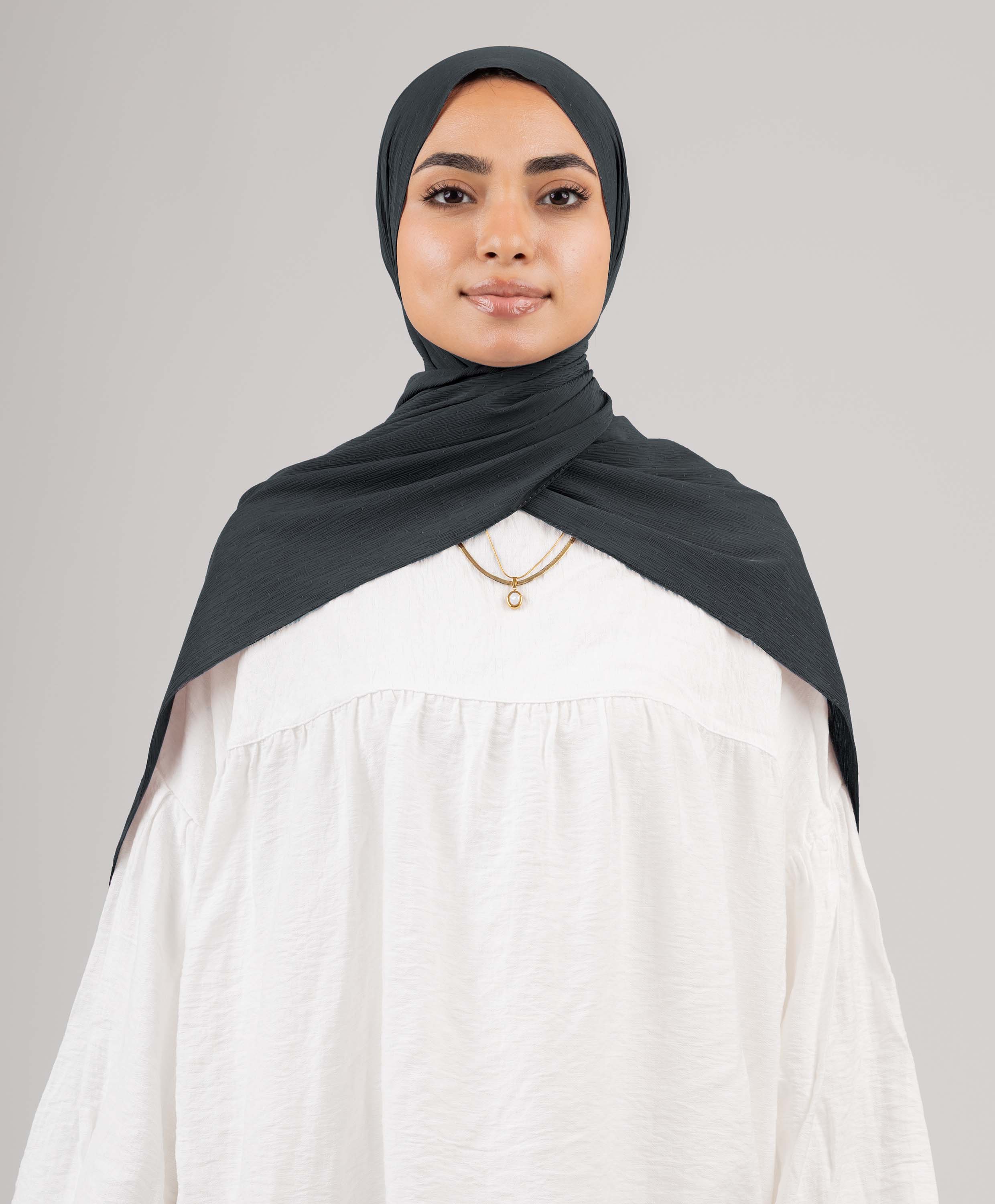 Dots Crinkle Chiffon Scarf - Image 13