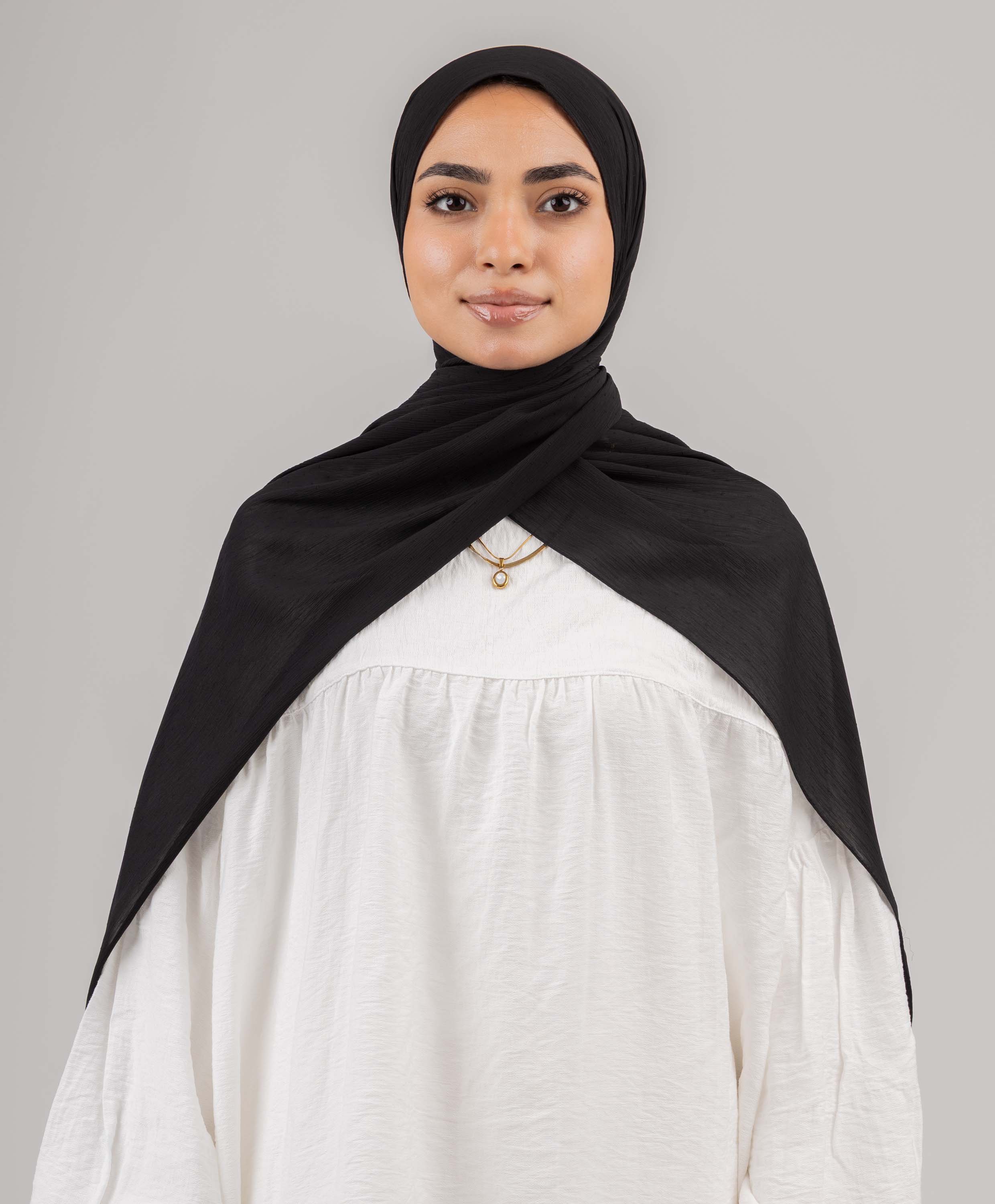 Dots Crinkle Chiffon Scarf - Image 14