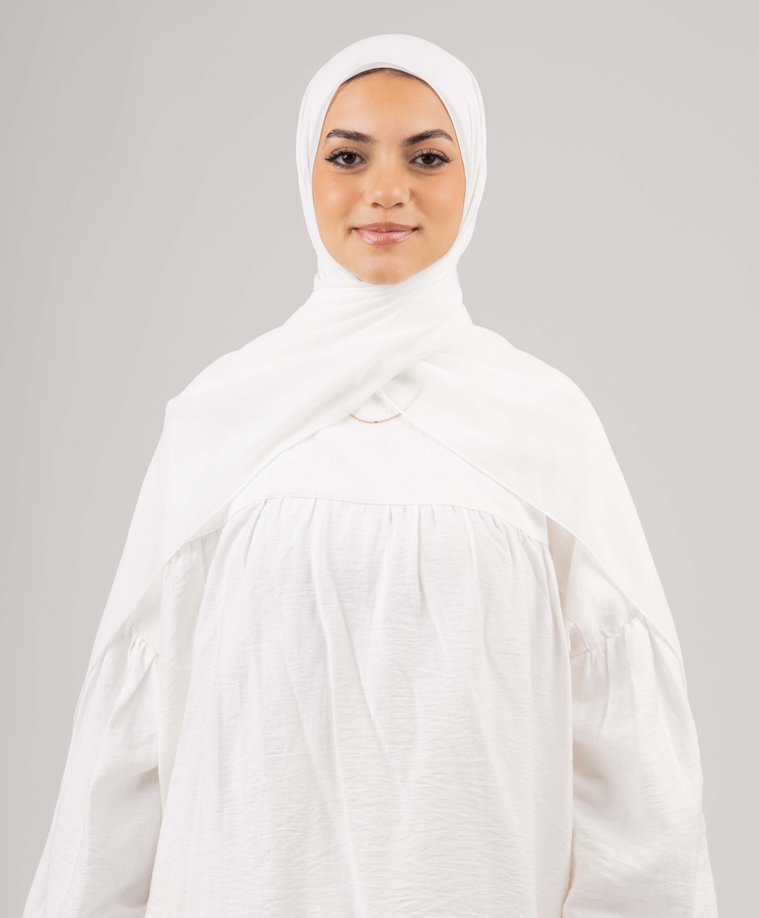 Dots Crinkle Chiffon Scarf - Image 3