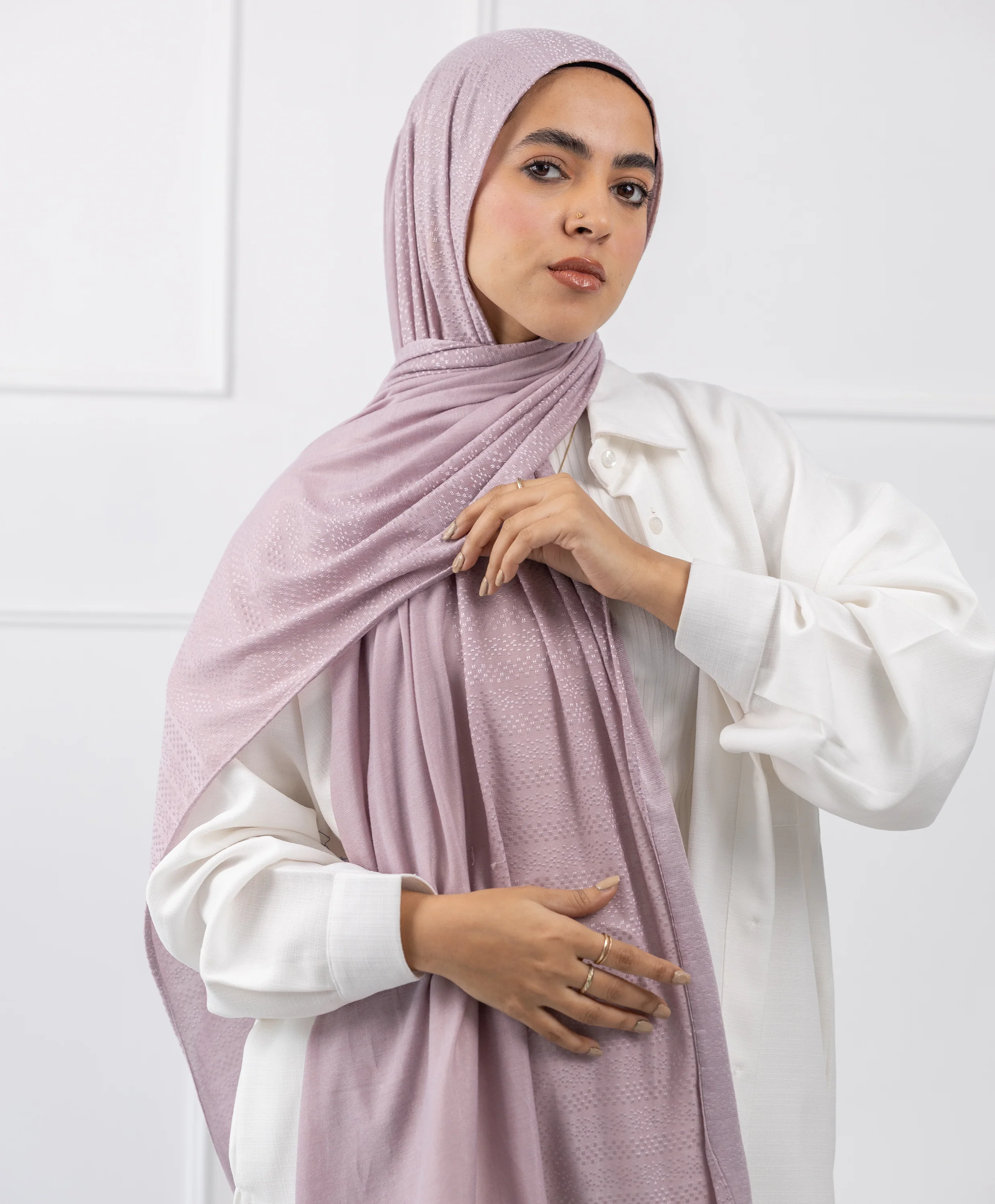 Dots Lycra Scarf - Image 9