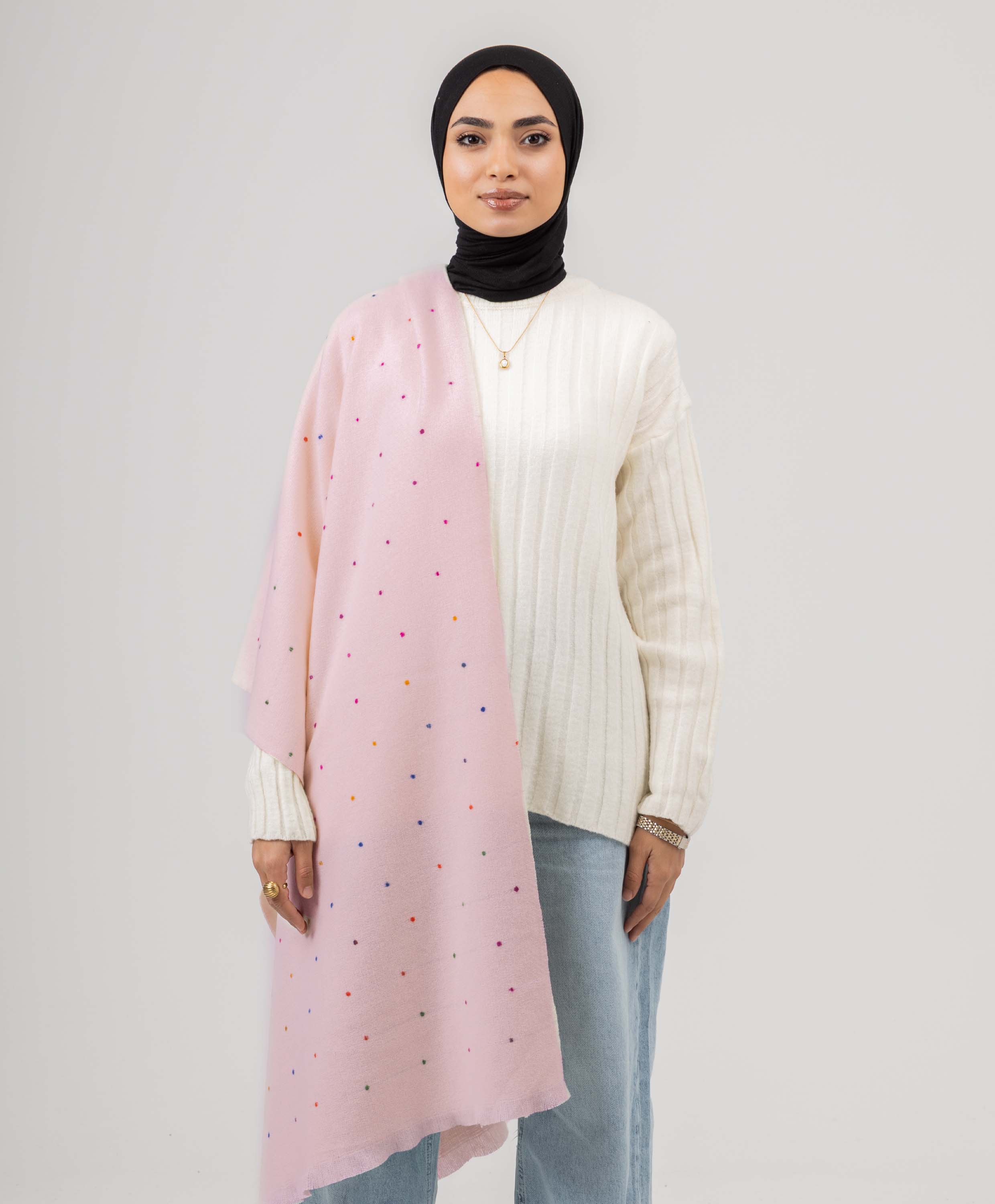 Dots Winter Shawl - Image 6