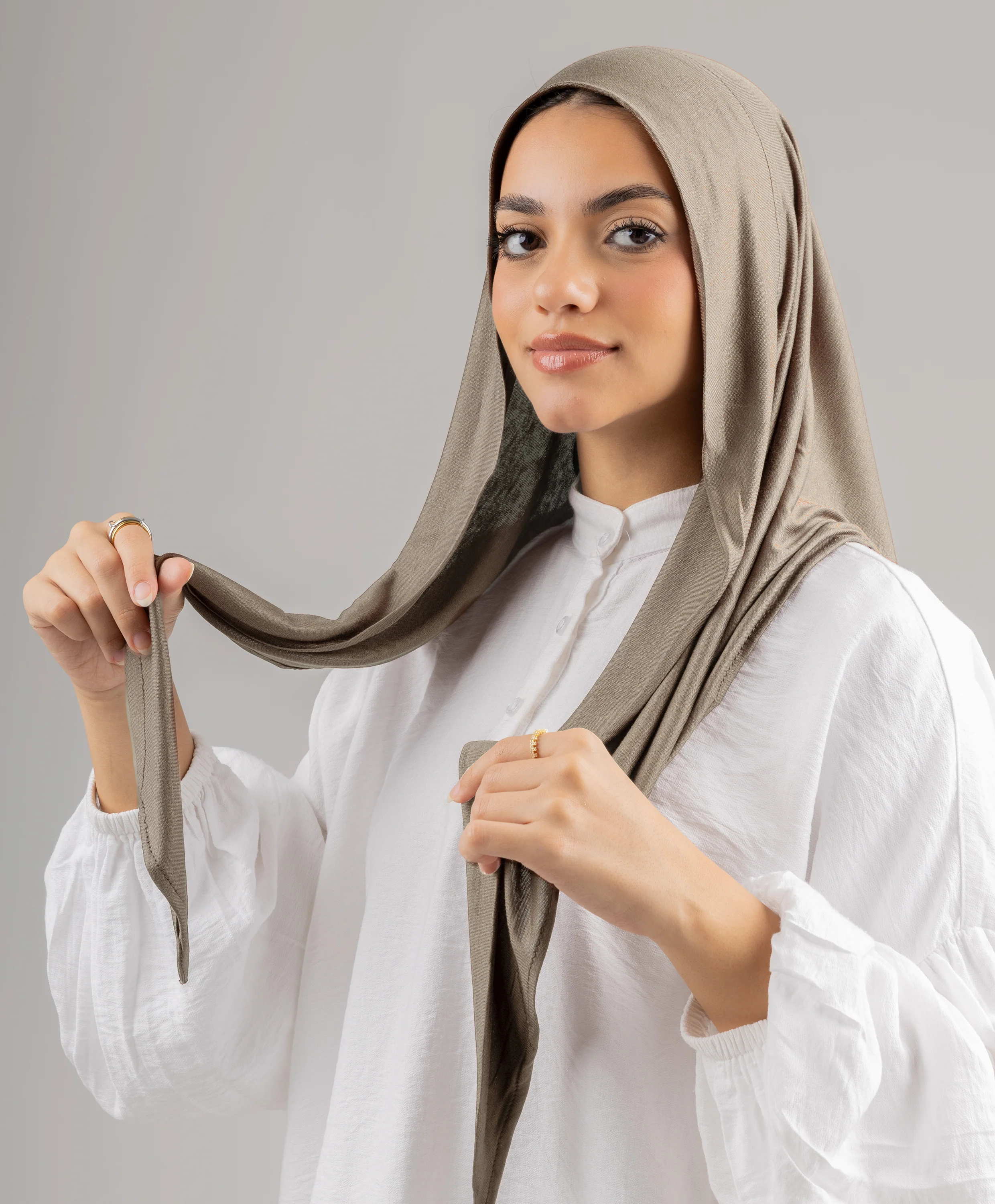 Easy Opened Wrap Scarf - Image 41