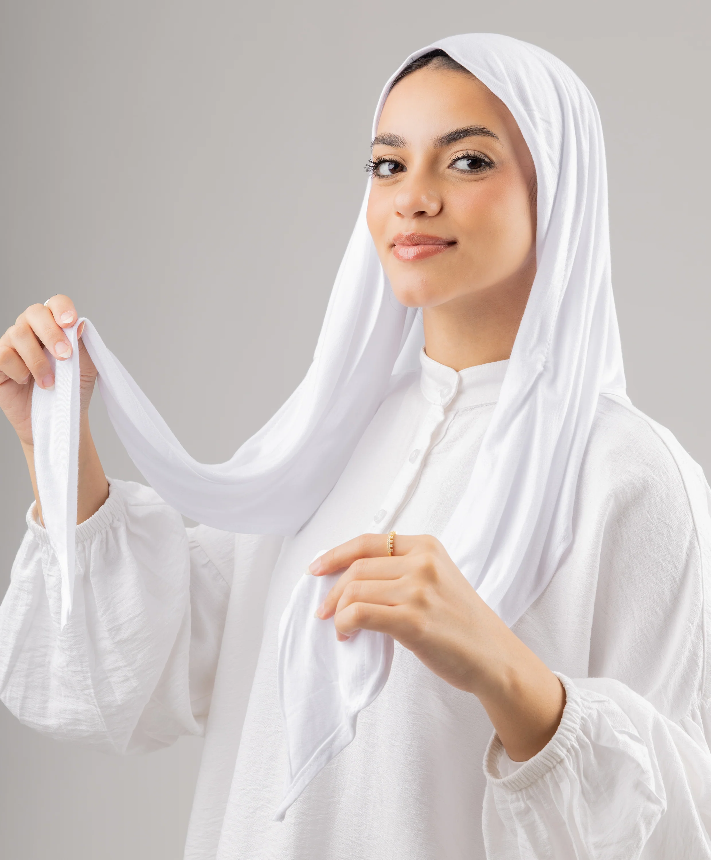 Easy Opened Wrap Scarf - Image 5
