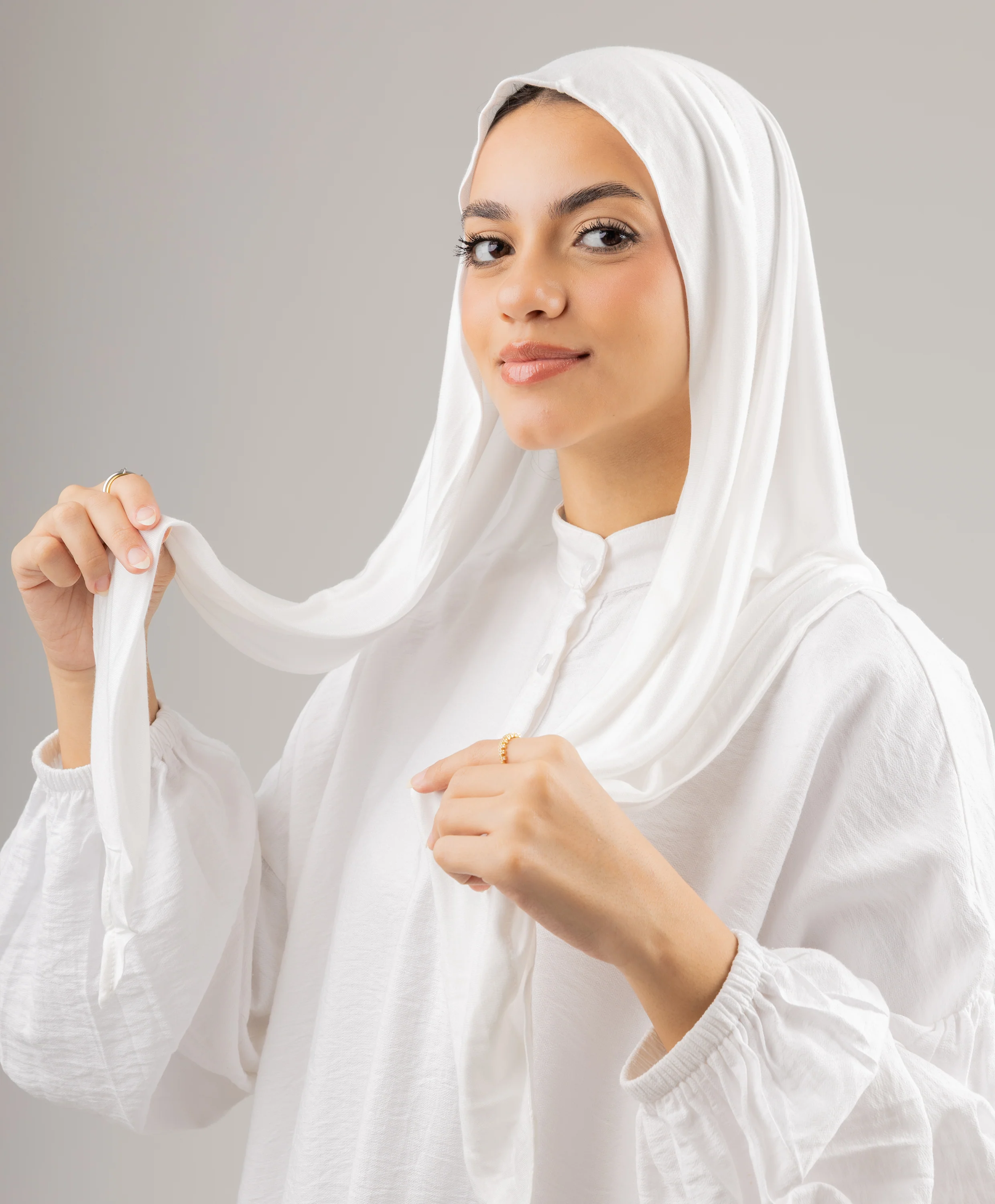 Easy Opened Wrap Scarf - Image 6