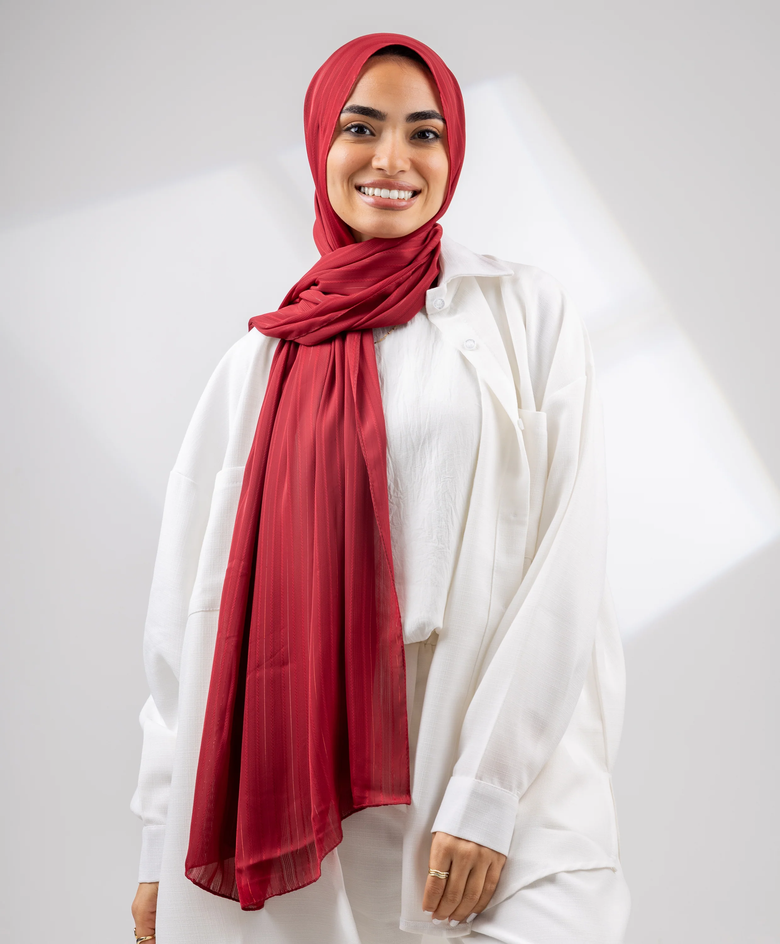 Elegant Chiffon Scarf - Image 6