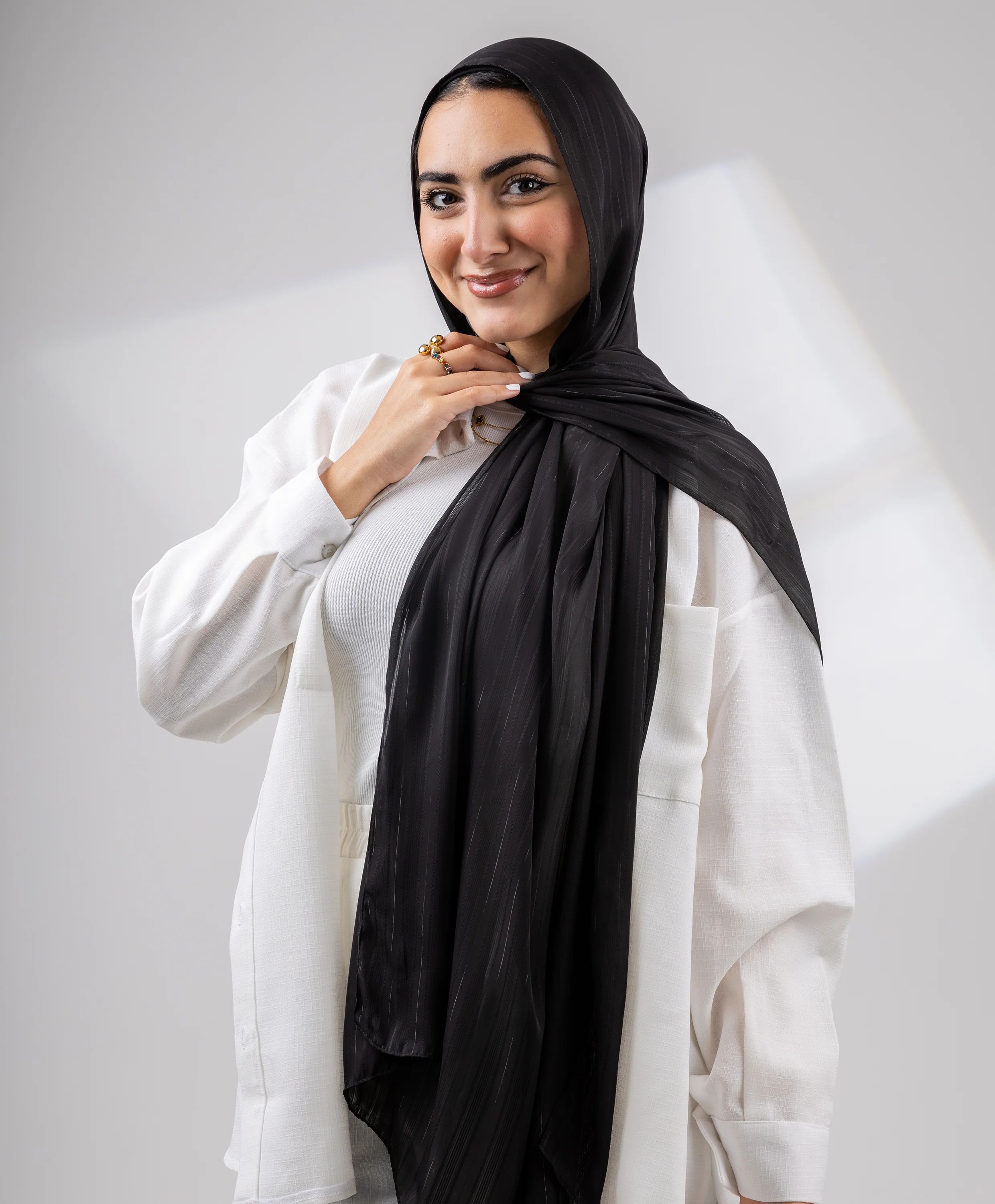 Elegant Chiffon Scarf - Image 8