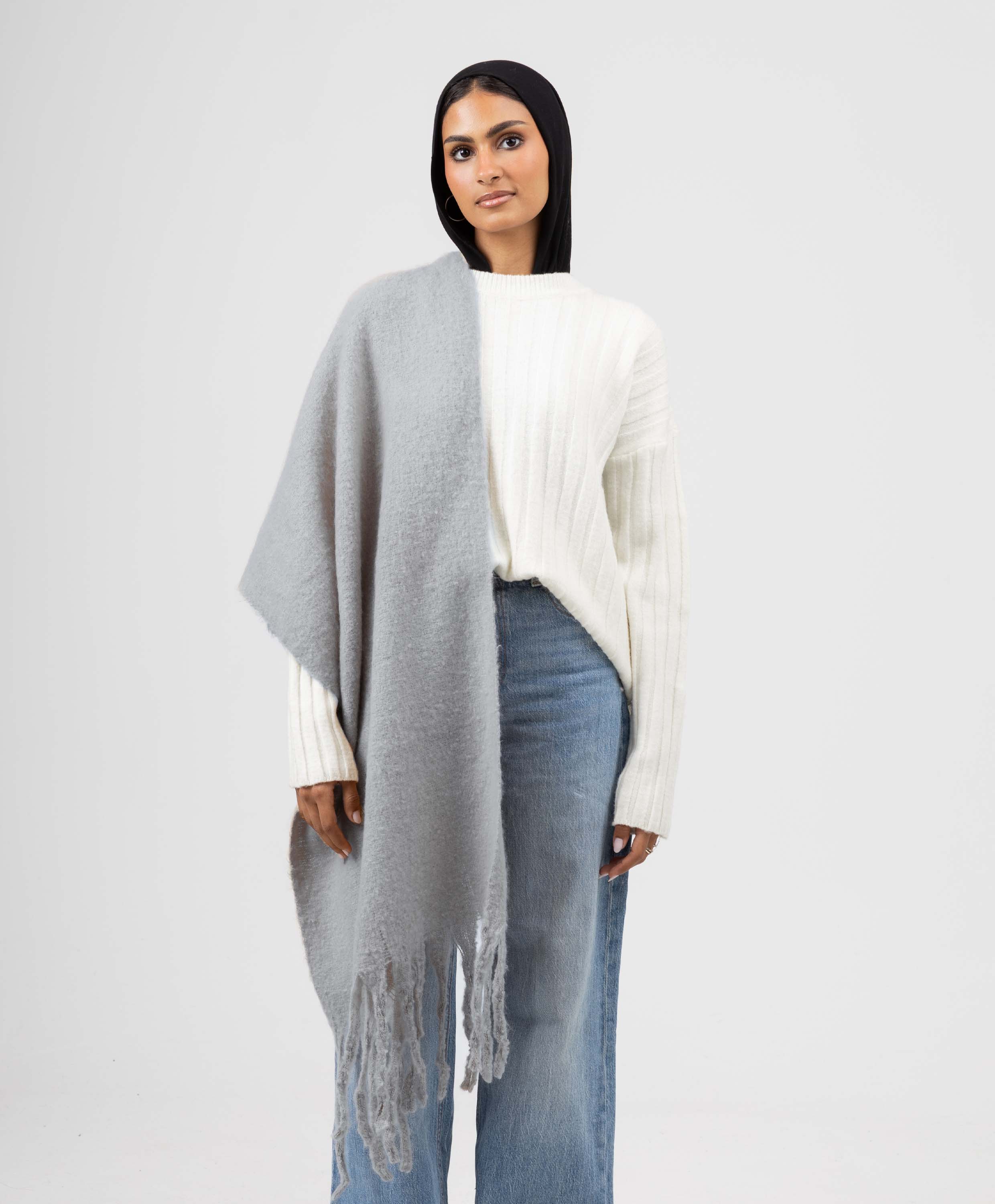Essential Shawl-Grey