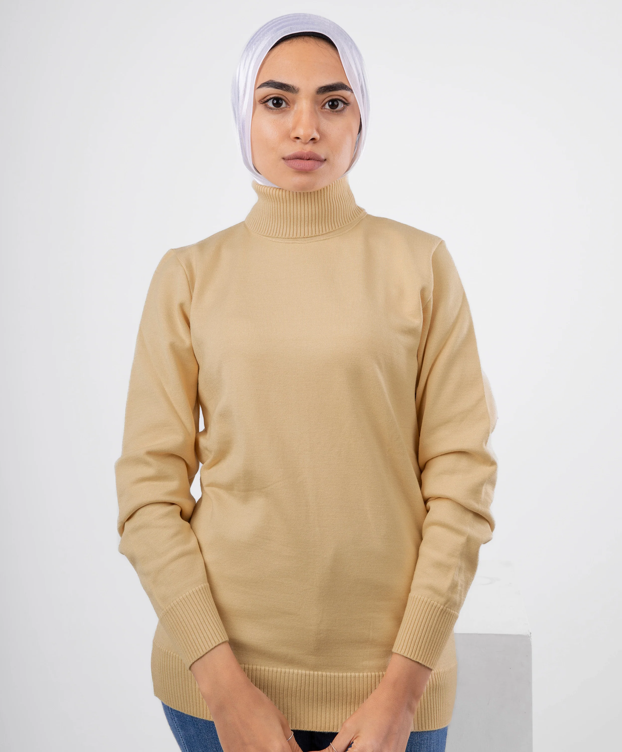 Fitted Basic Pullover - Image 26