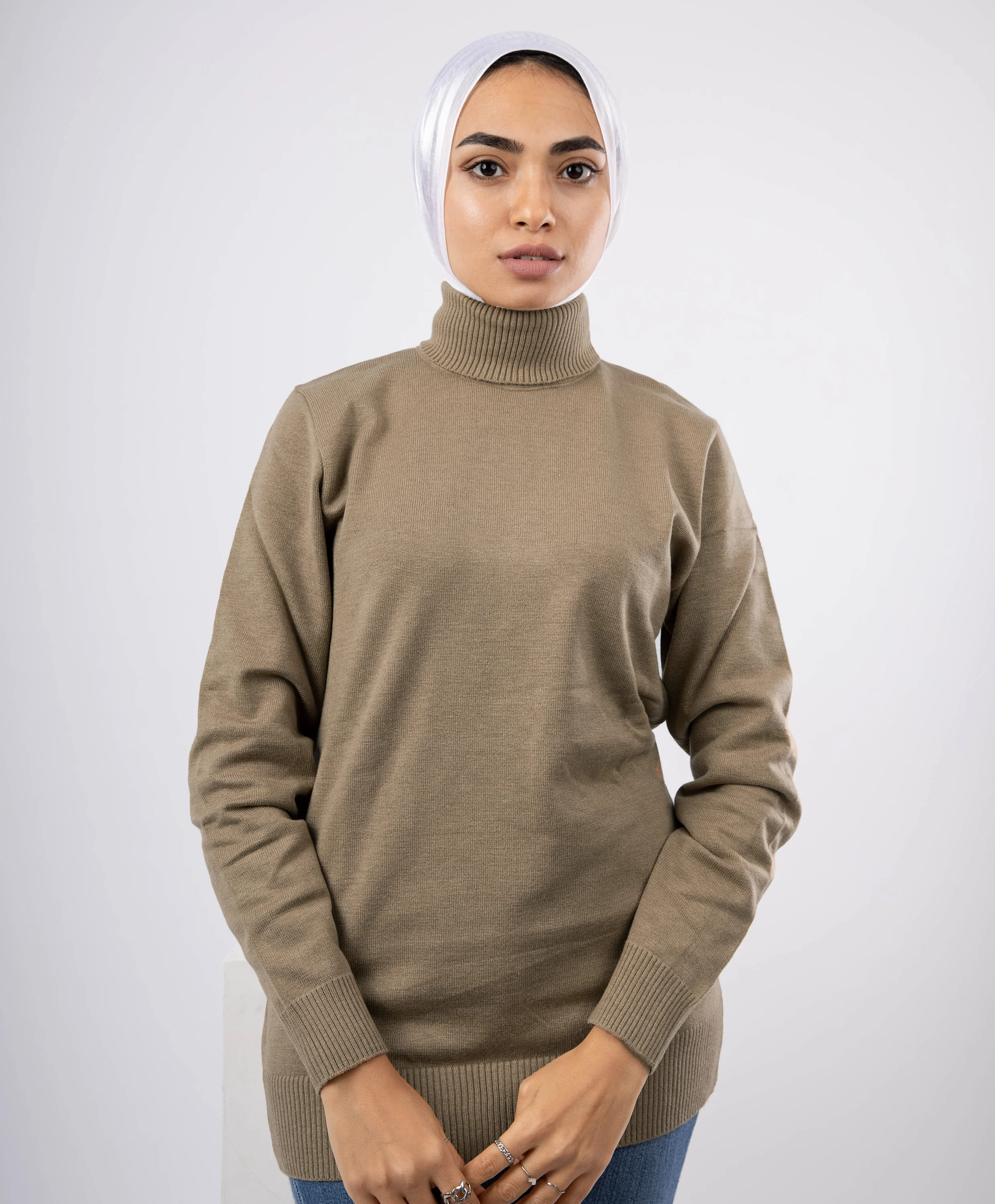 Fitted Basic Pullover - Image 4