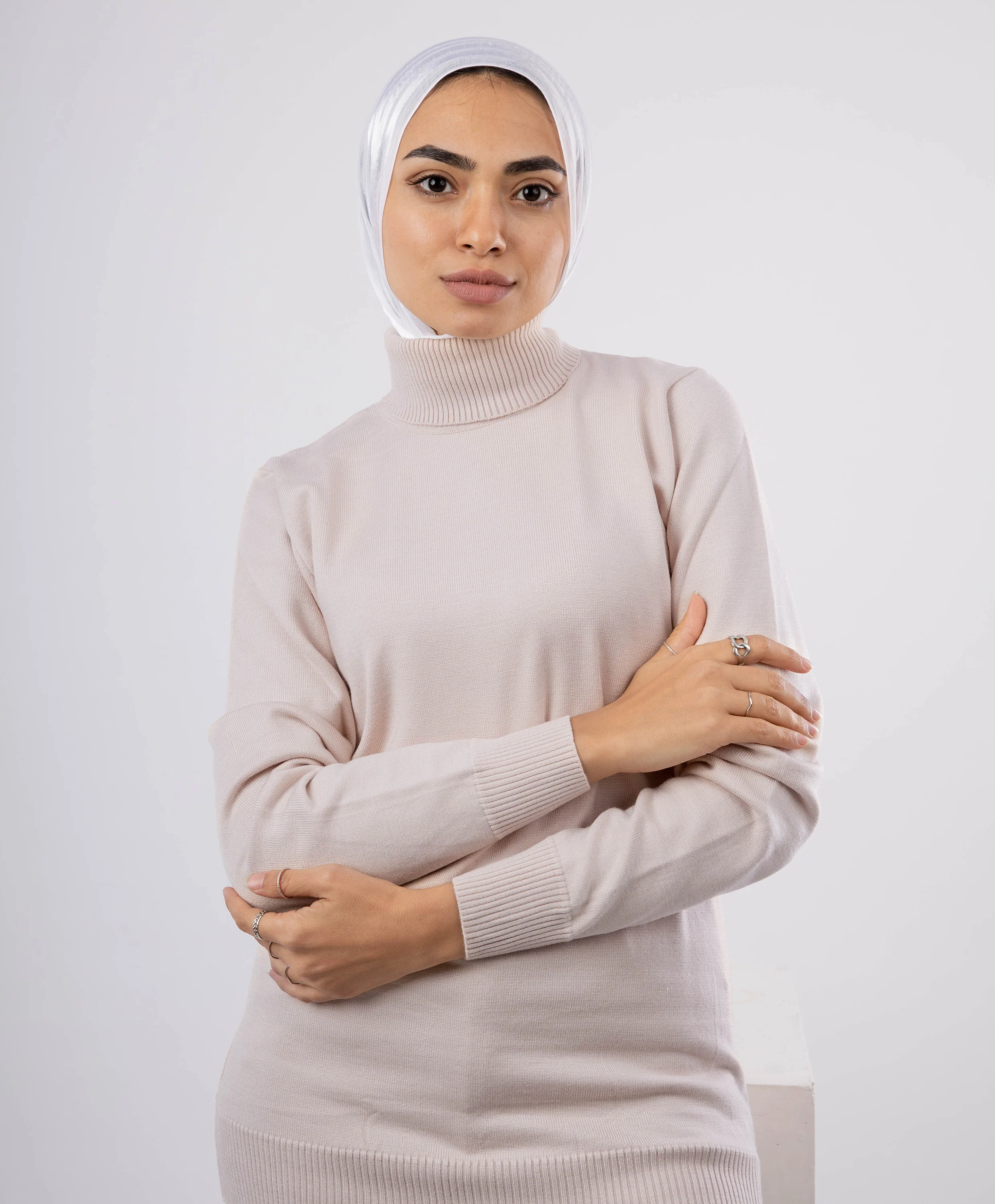 Fitted Basic Pullover - Image 7