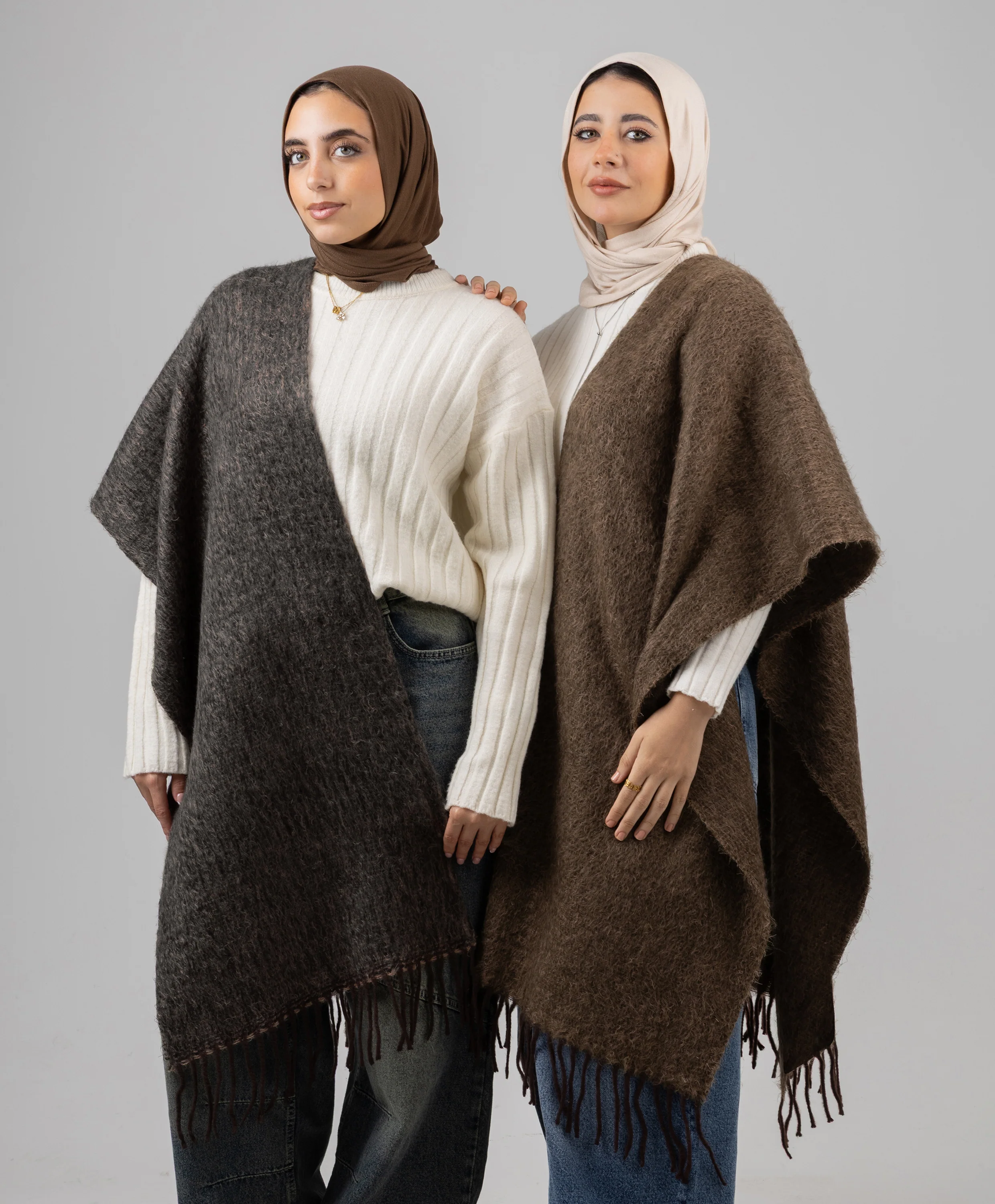 Foggy Winter Shawl