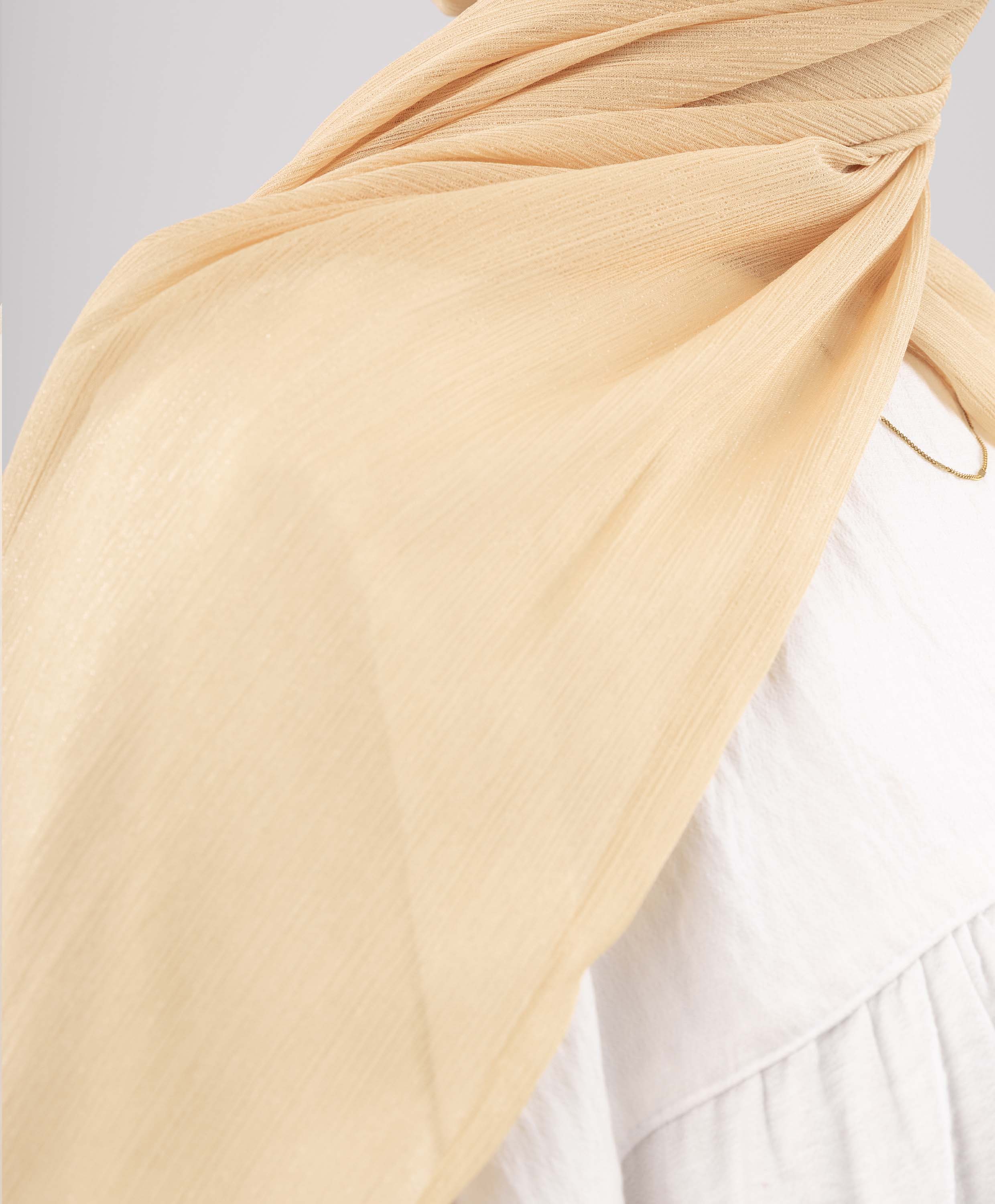 Glittery Chiffon Scarf - Image 14