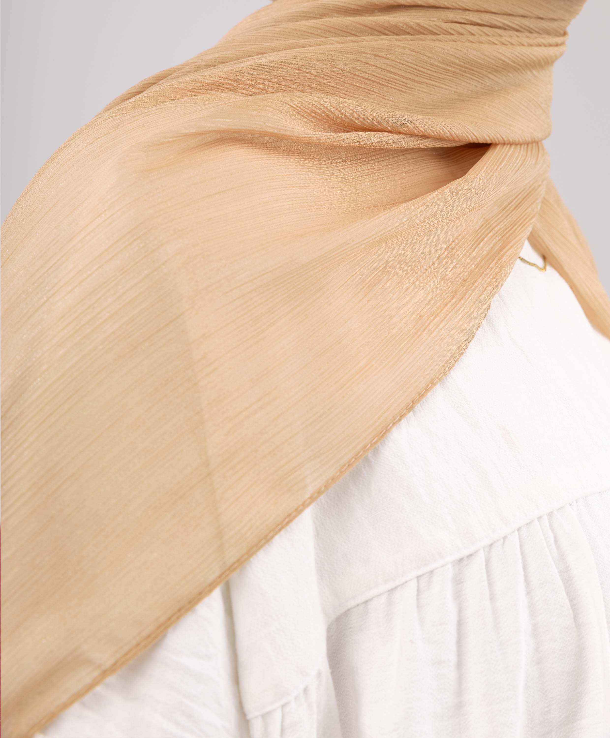 Glittery Chiffon Scarf - Image 18