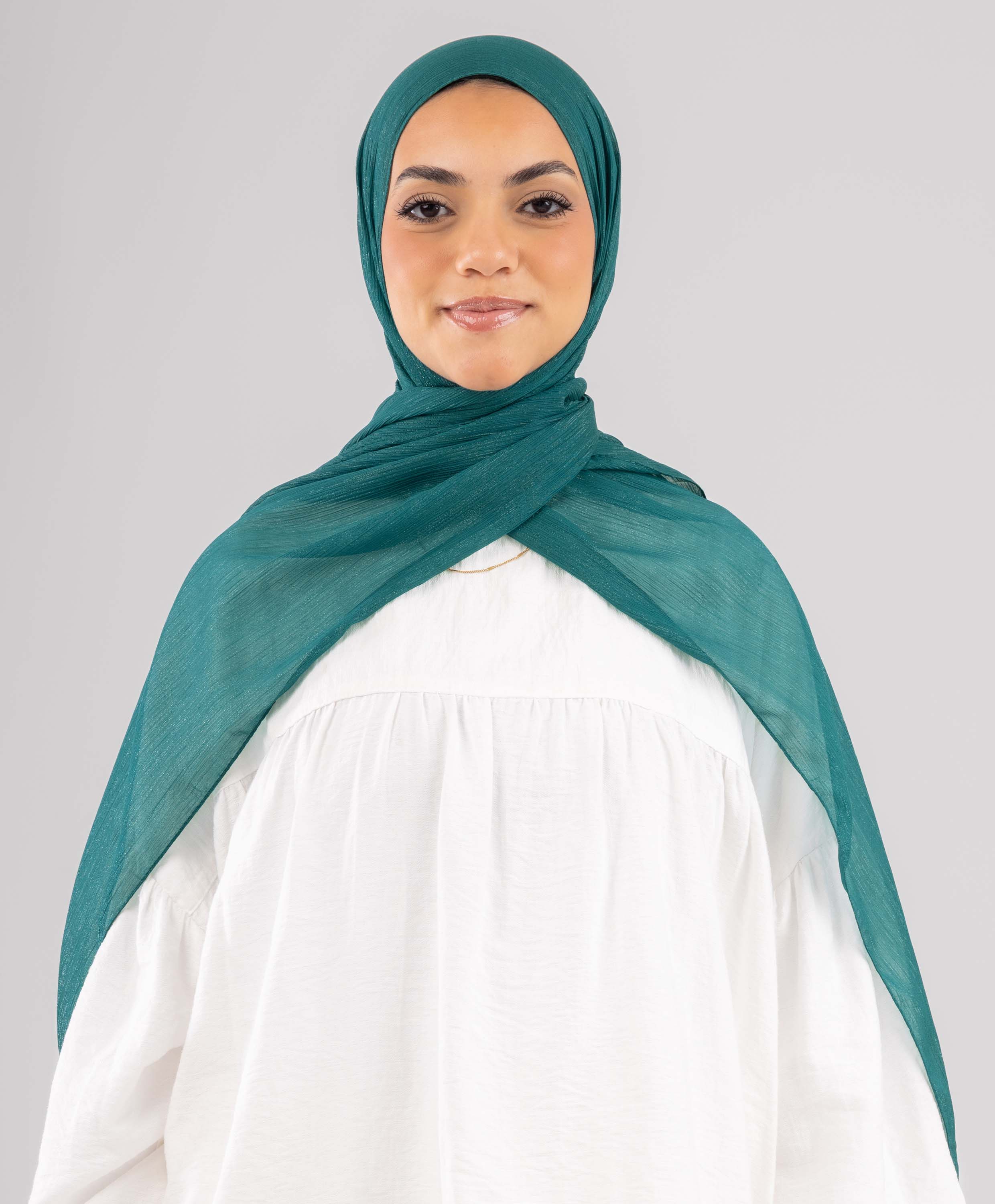 Glittery Chiffon Scarf - Image 3