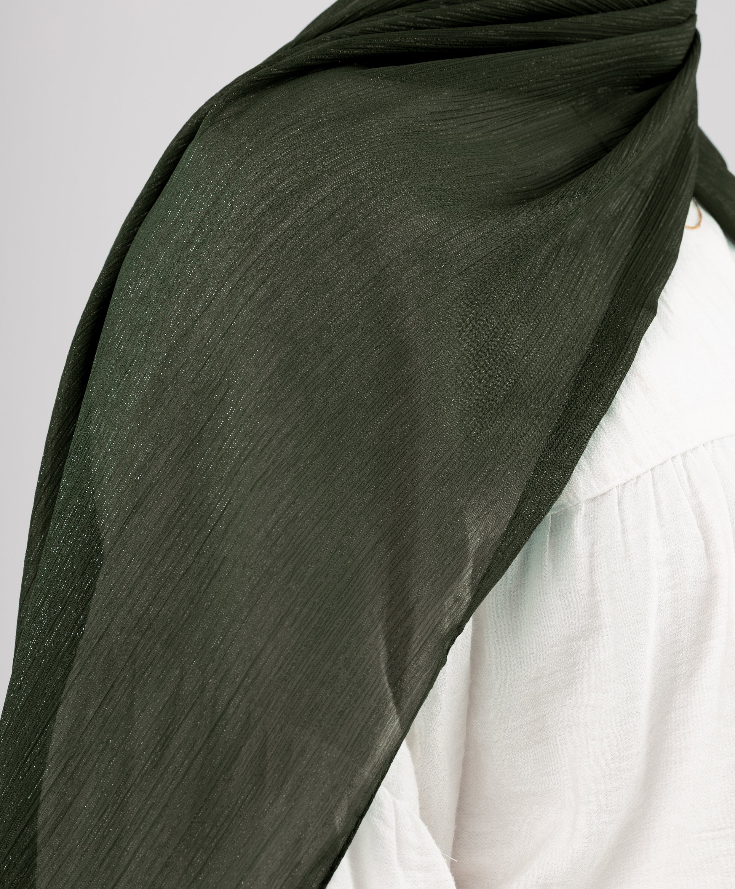 Glittery Chiffon Scarf - Image 34