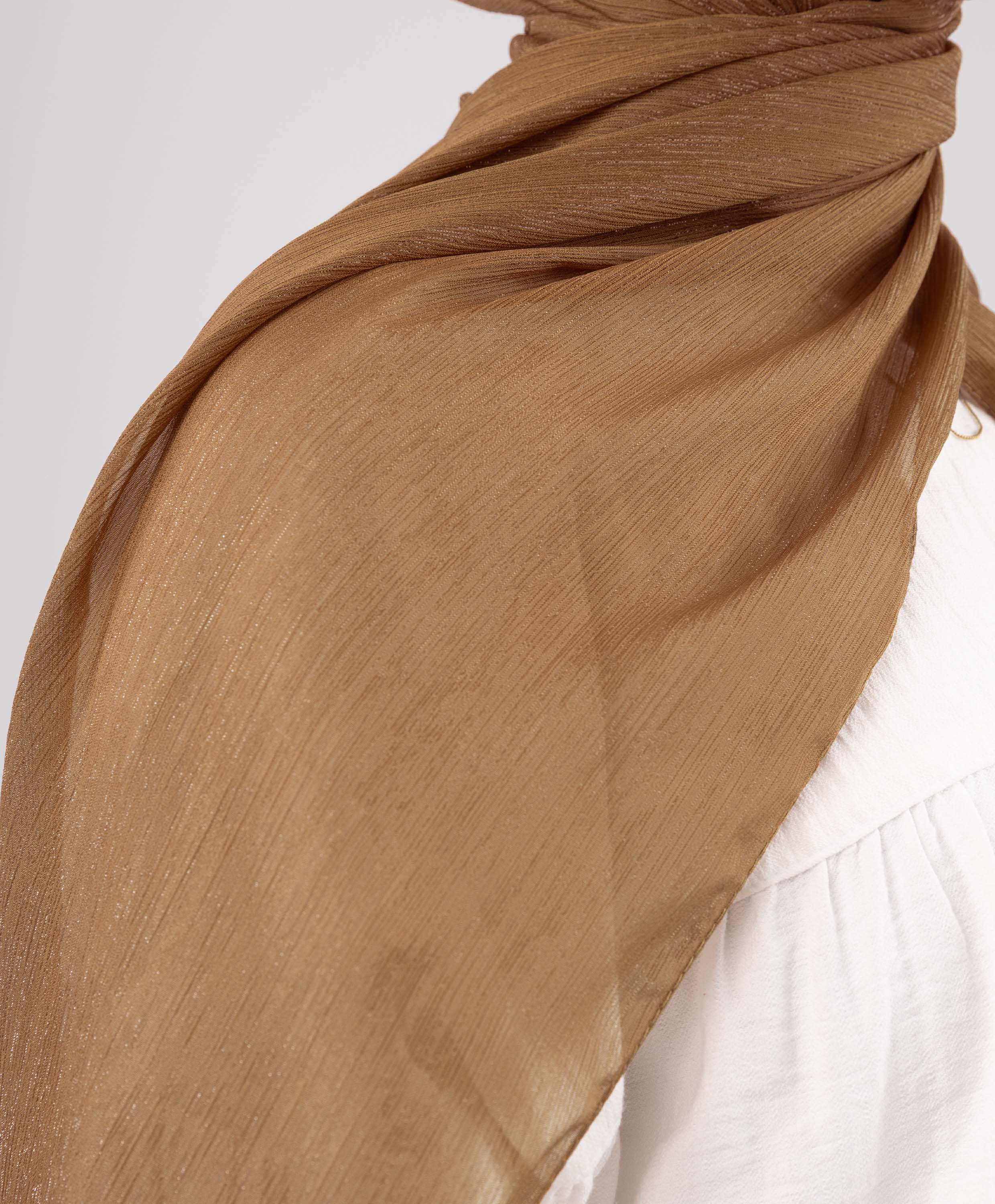 Glittery Chiffon Scarf - Image 6