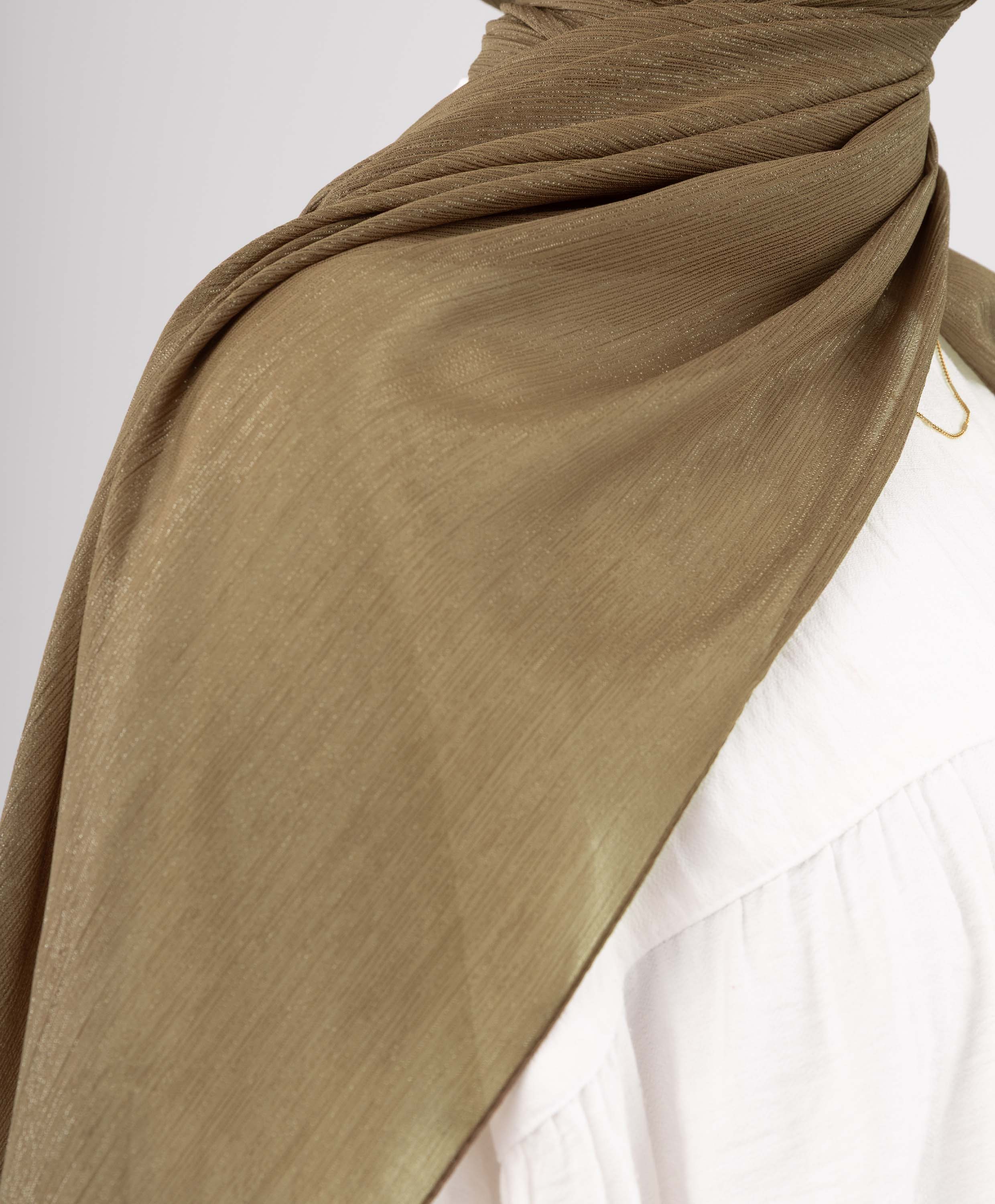Glittery Chiffon Scarf - Image 7