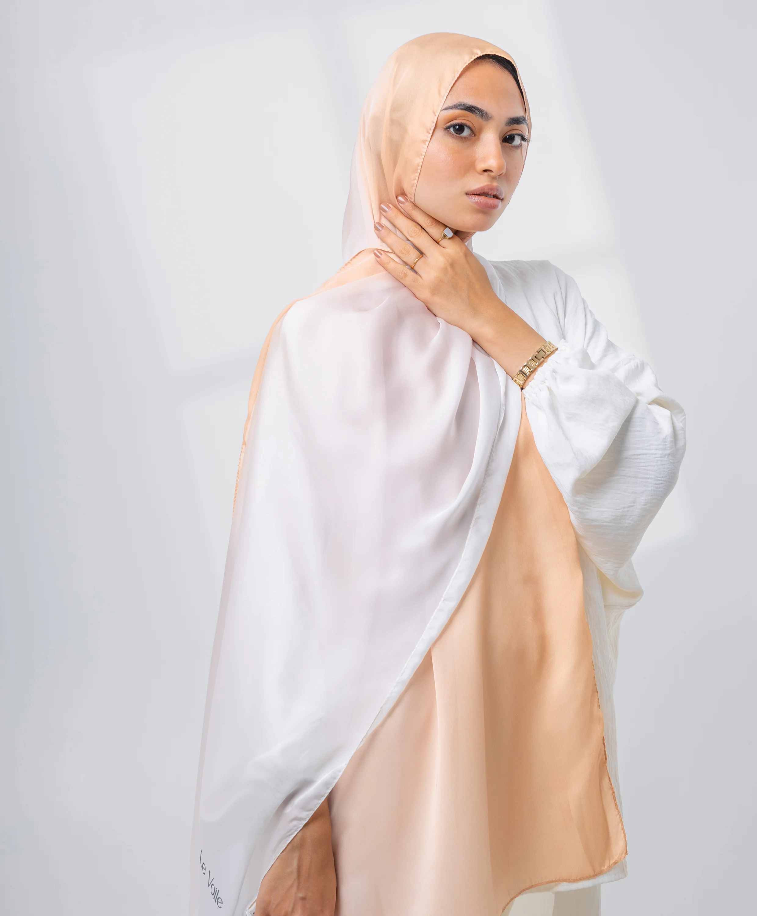 Gradient Silk Scarf - Image 4